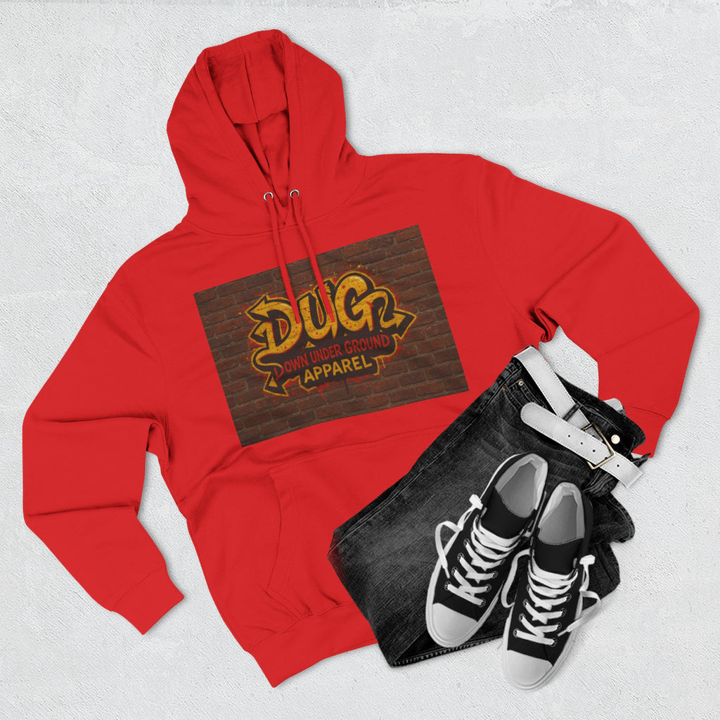 Down Under Ground Graffiti Hip Hop Hoodie