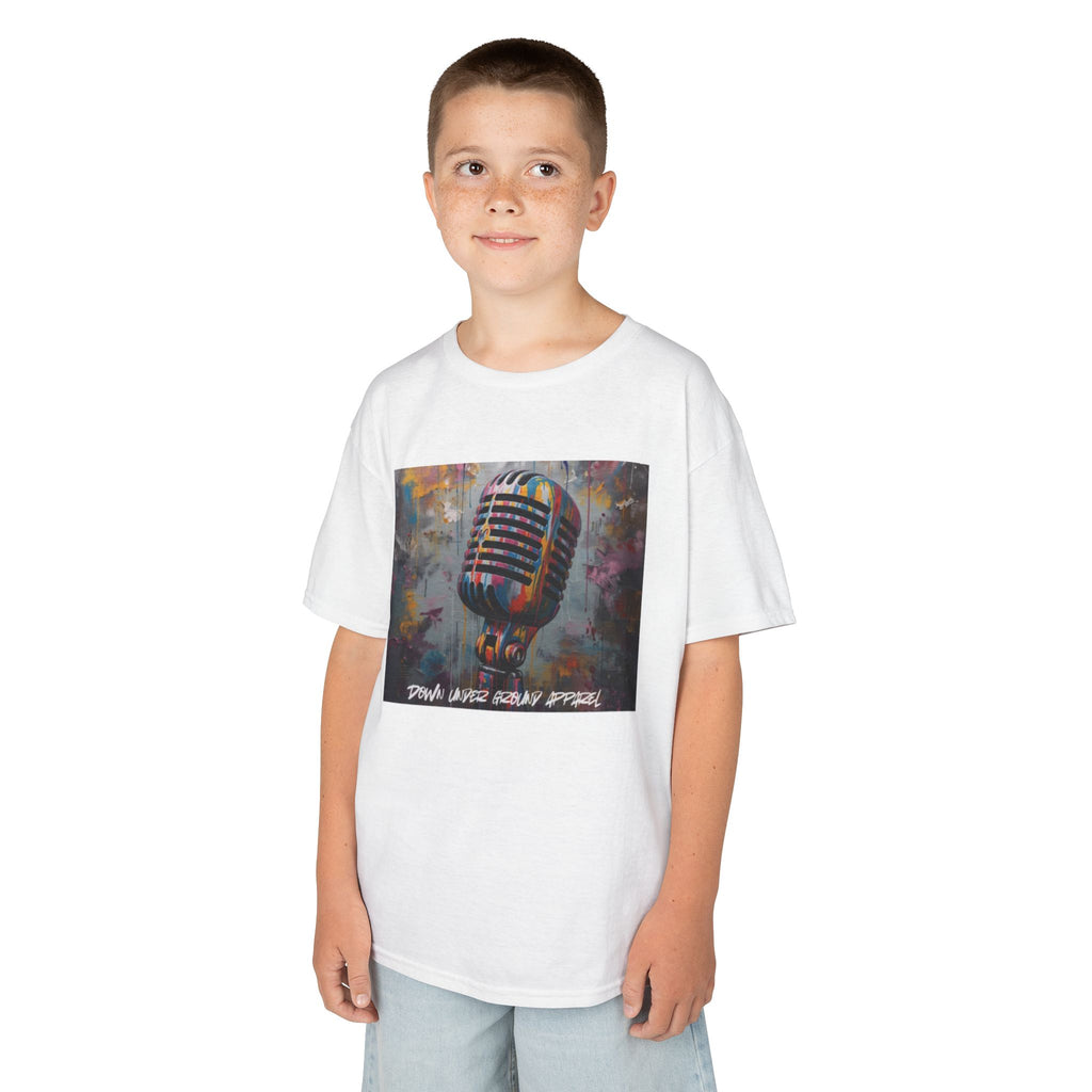 Colourful Microphone Kids T-shirt