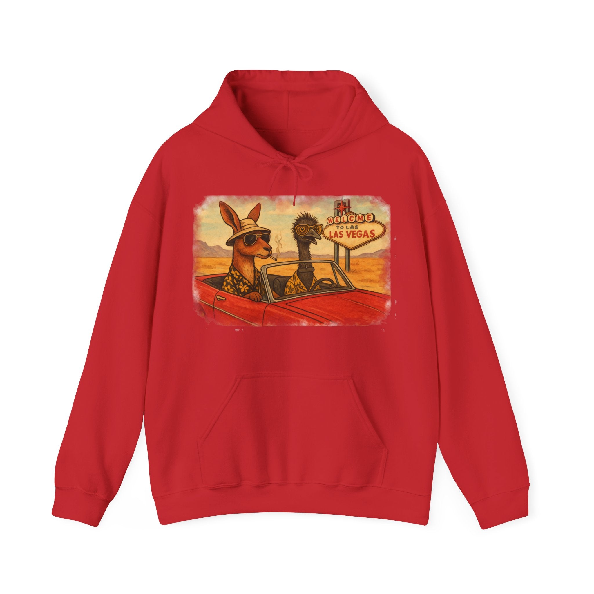 Fear and Loathing With Aussie Animals Hoodie