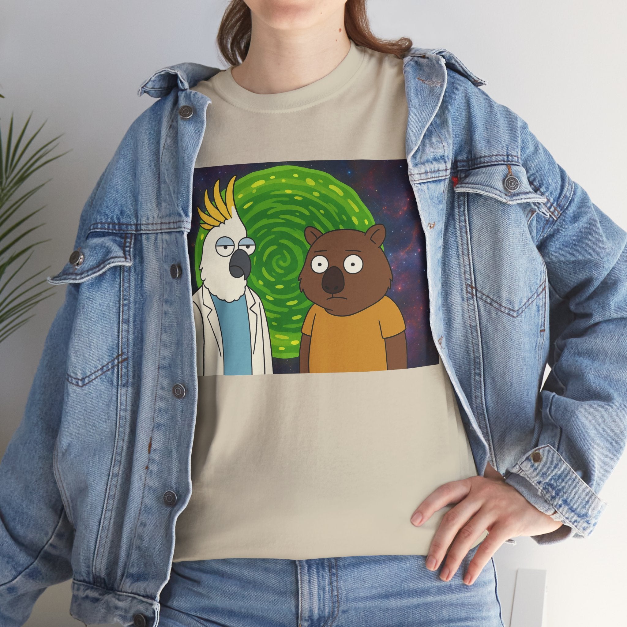 Interdimensional Cockatoo & Wombat T-shirt