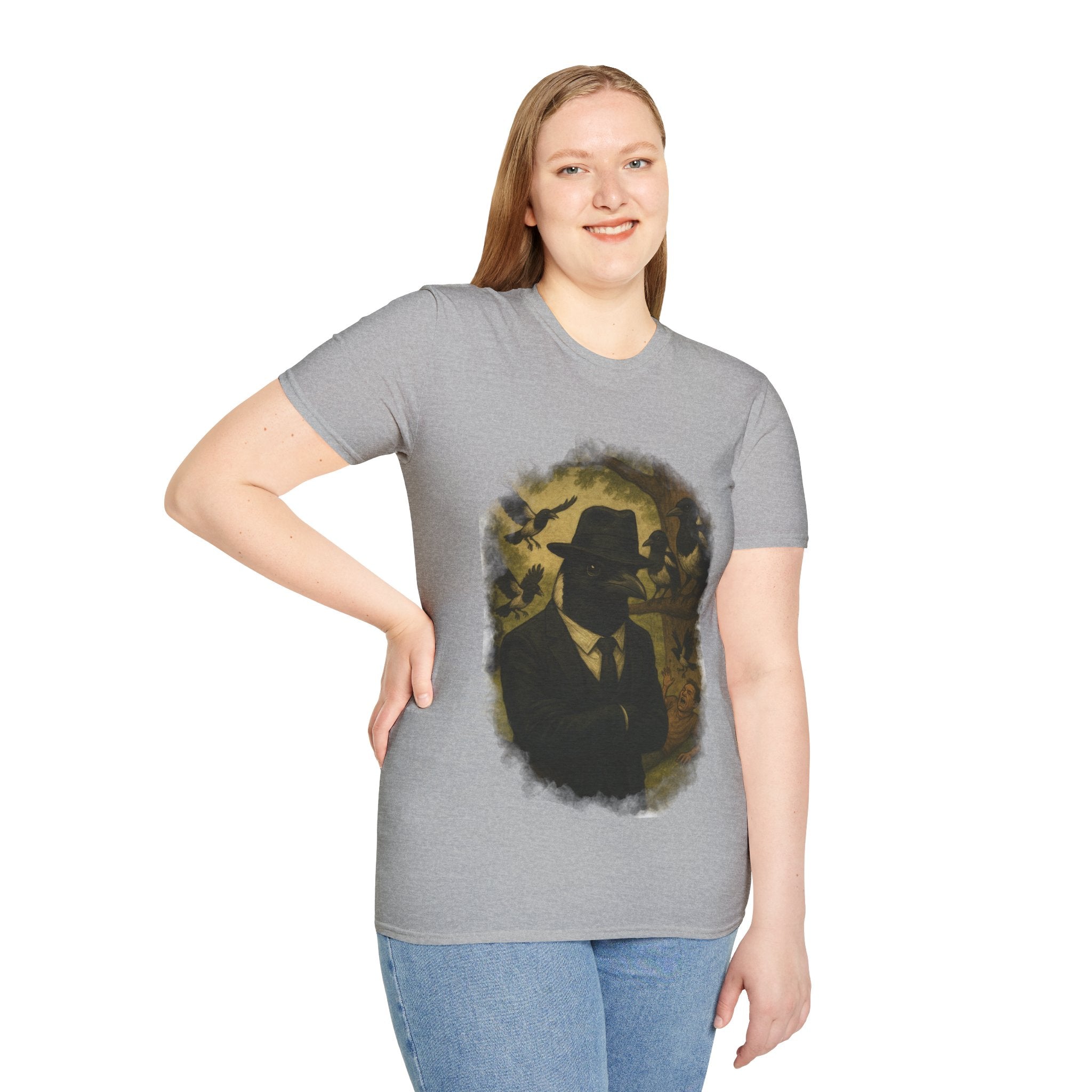 Mafia Magpie T‑Shirt — 'Swooping Season'