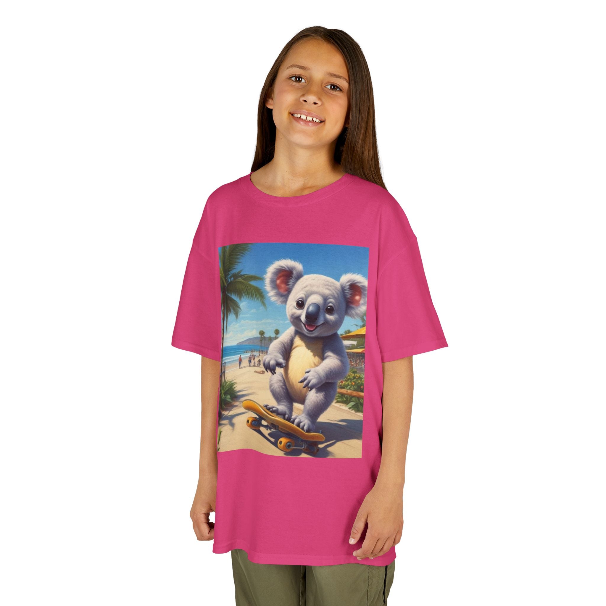 Koala Skateboarding - Kids T-Shirt