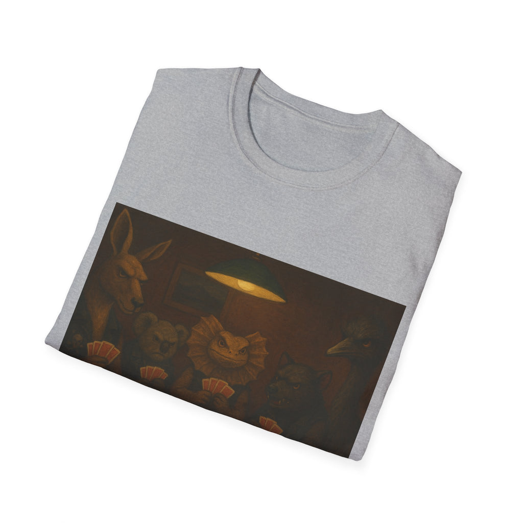 Australian Animals Playing Poker T-Shirt