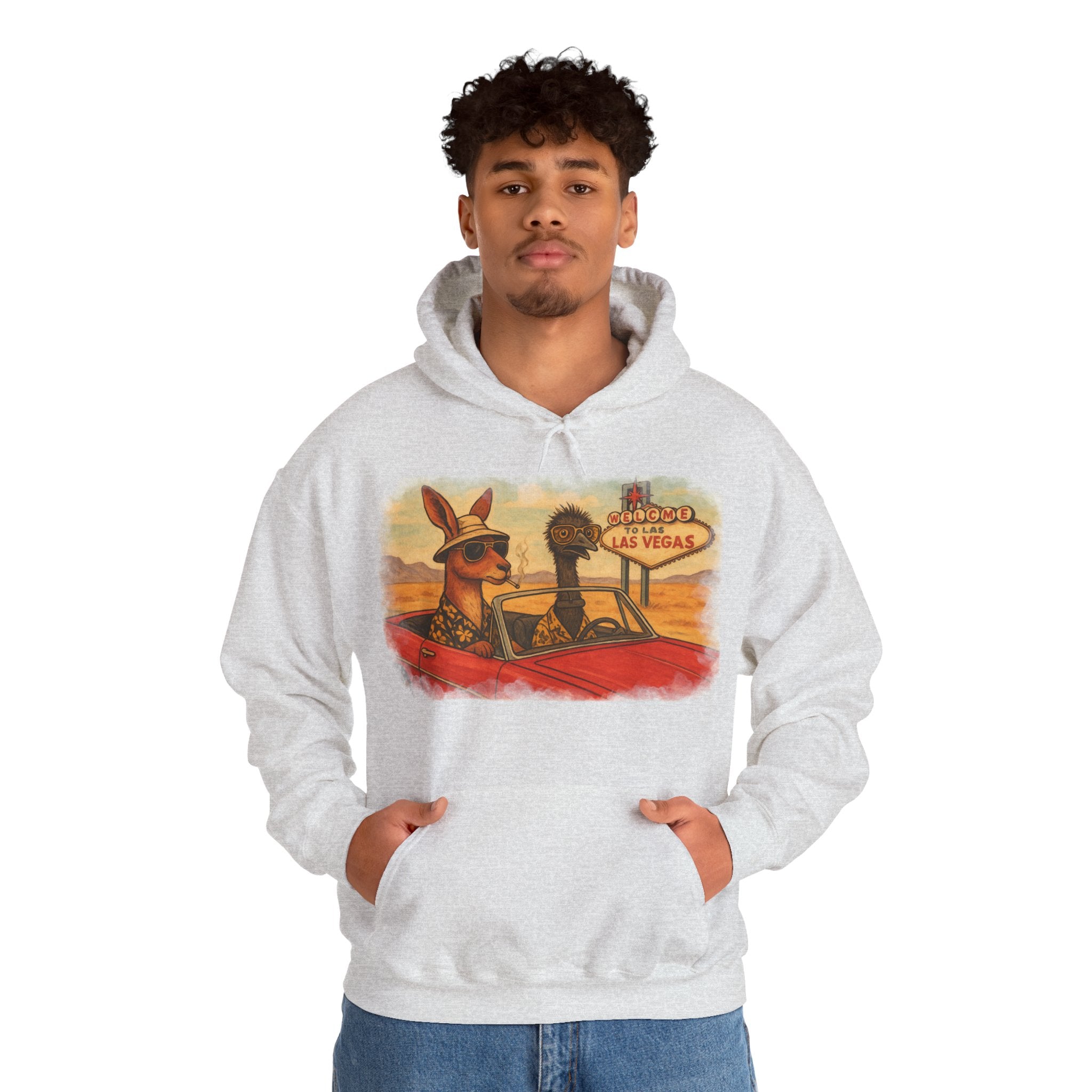 Fear and Loathing With Aussie Animals Hoodie
