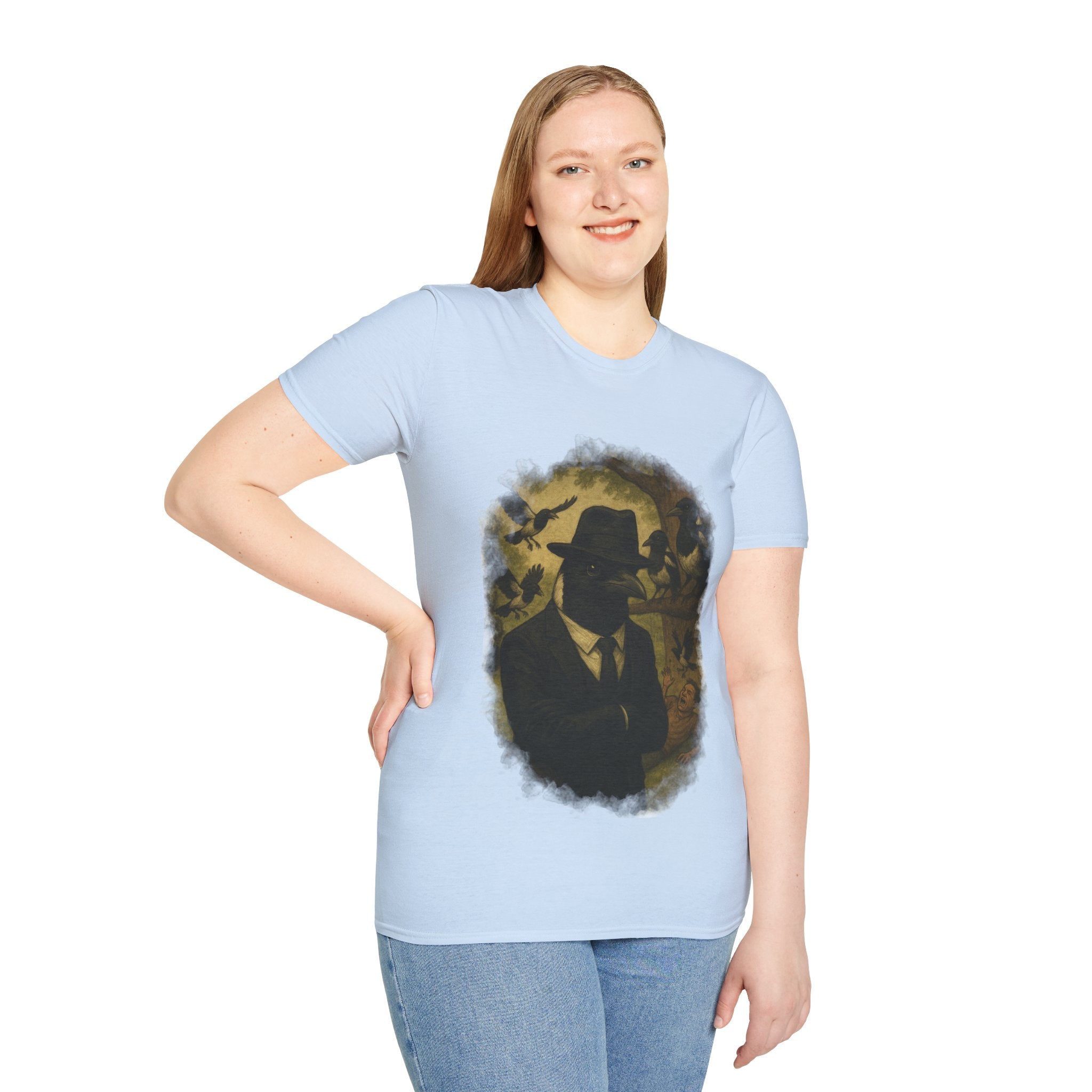 Mafia Magpie T‑Shirt — 'Swooping Season'