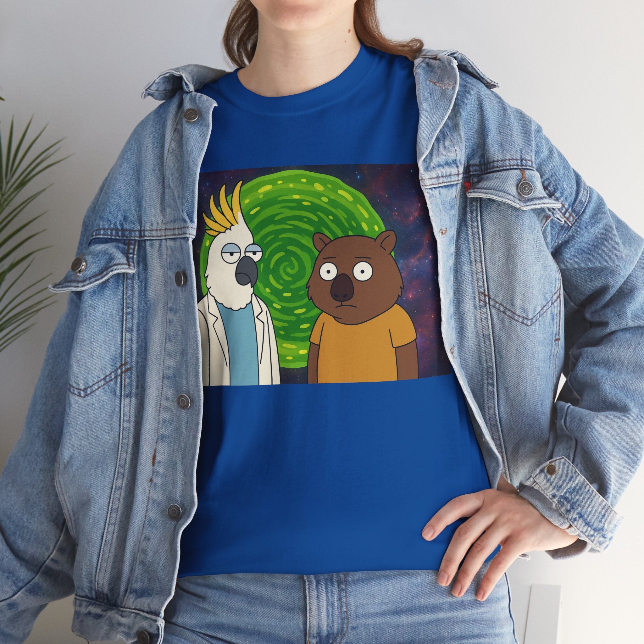 Interdimensional Cockatoo & Wombat T-shirt