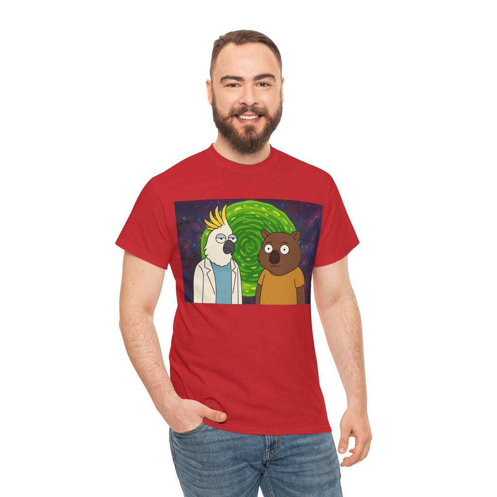 Interdimensional Cockatoo & Wombat T-shirt
