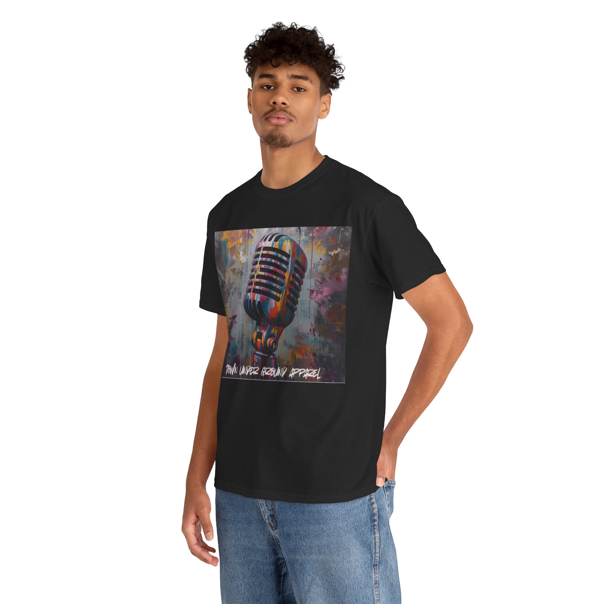 Colourful Graffiti Mic T-Shirt