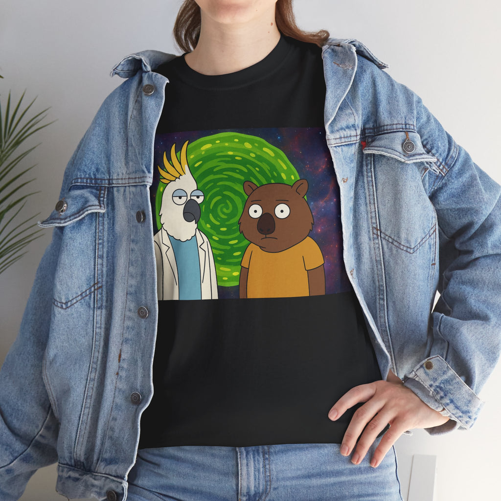Interdimensional Cockatoo & Wombat T-shirt