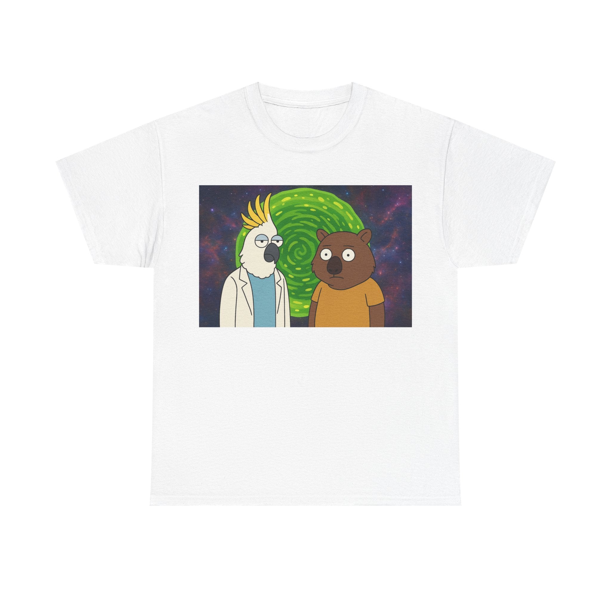 Interdimensional Cockatoo & Wombat T-shirt