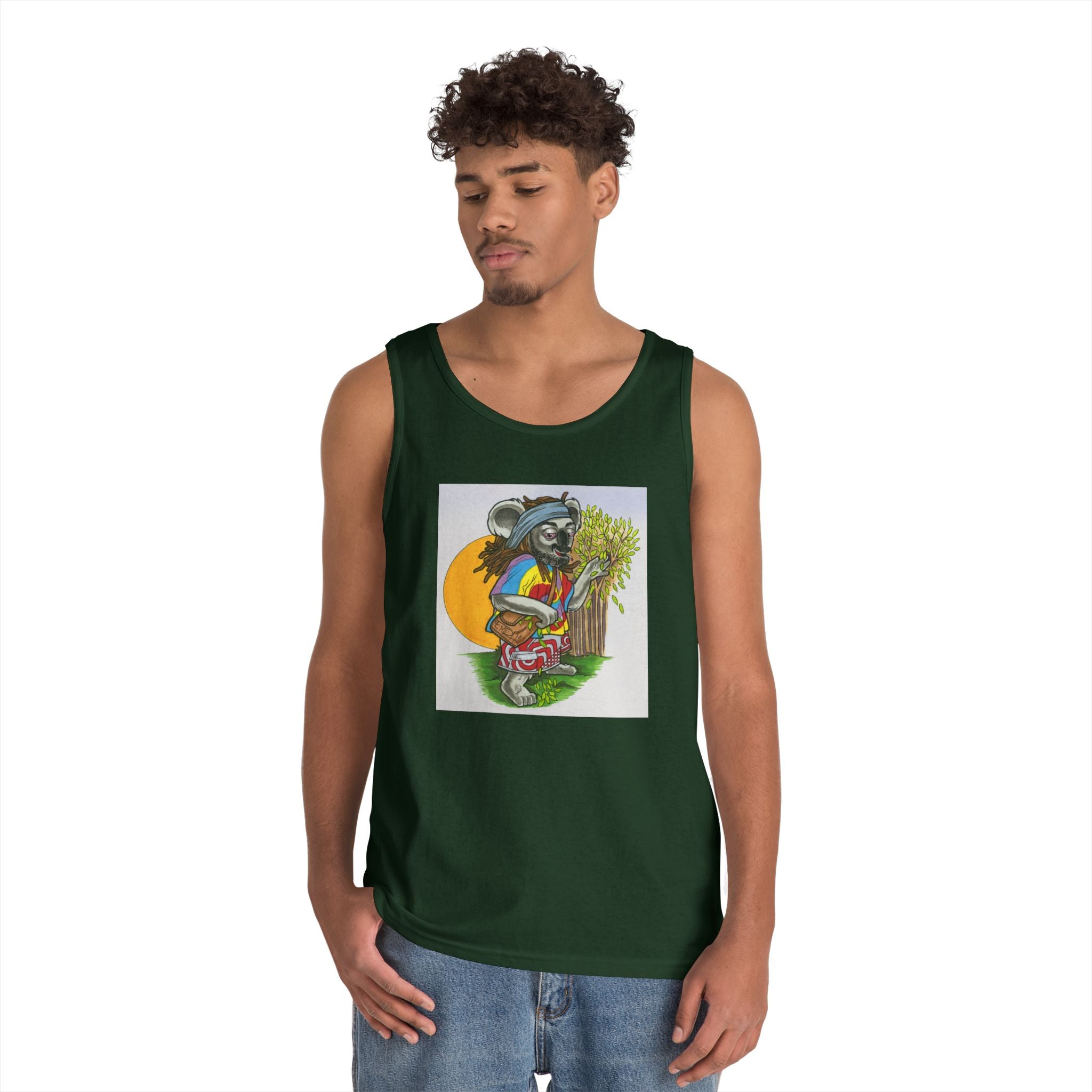 Cheeky Rasta Koala Singlet