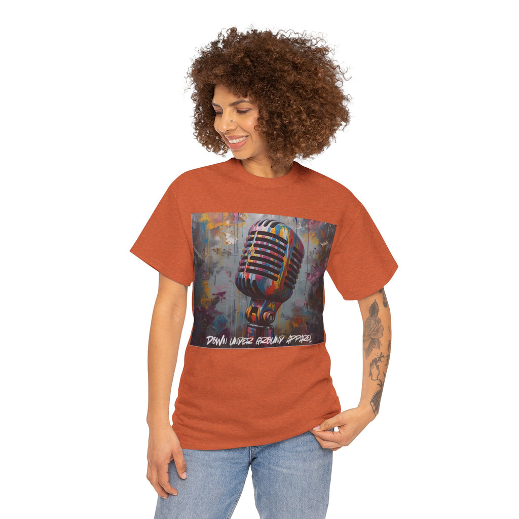 Colourful Graffiti Mic T-Shirt