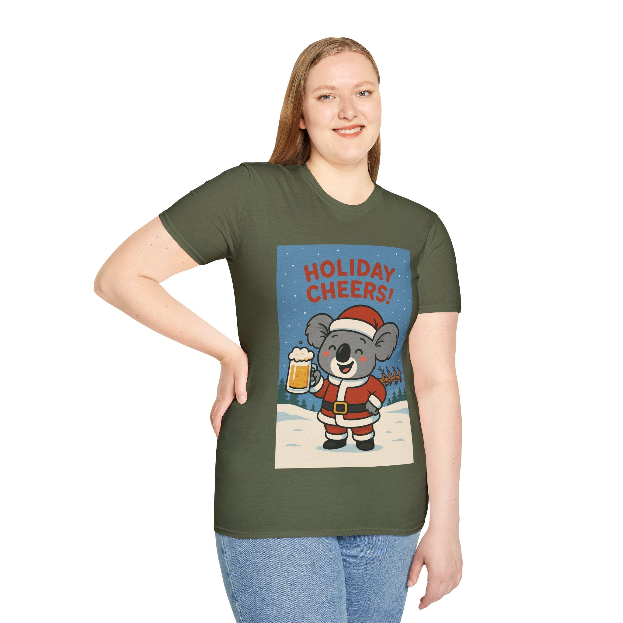 Christmas Cheers Koala Santa T-Shirt
