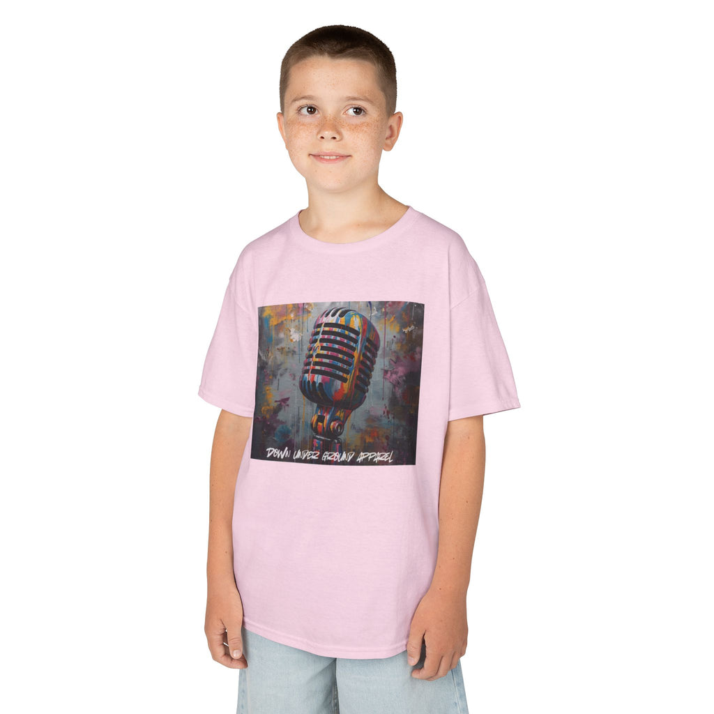 Colourful Microphone Kids T-shirt