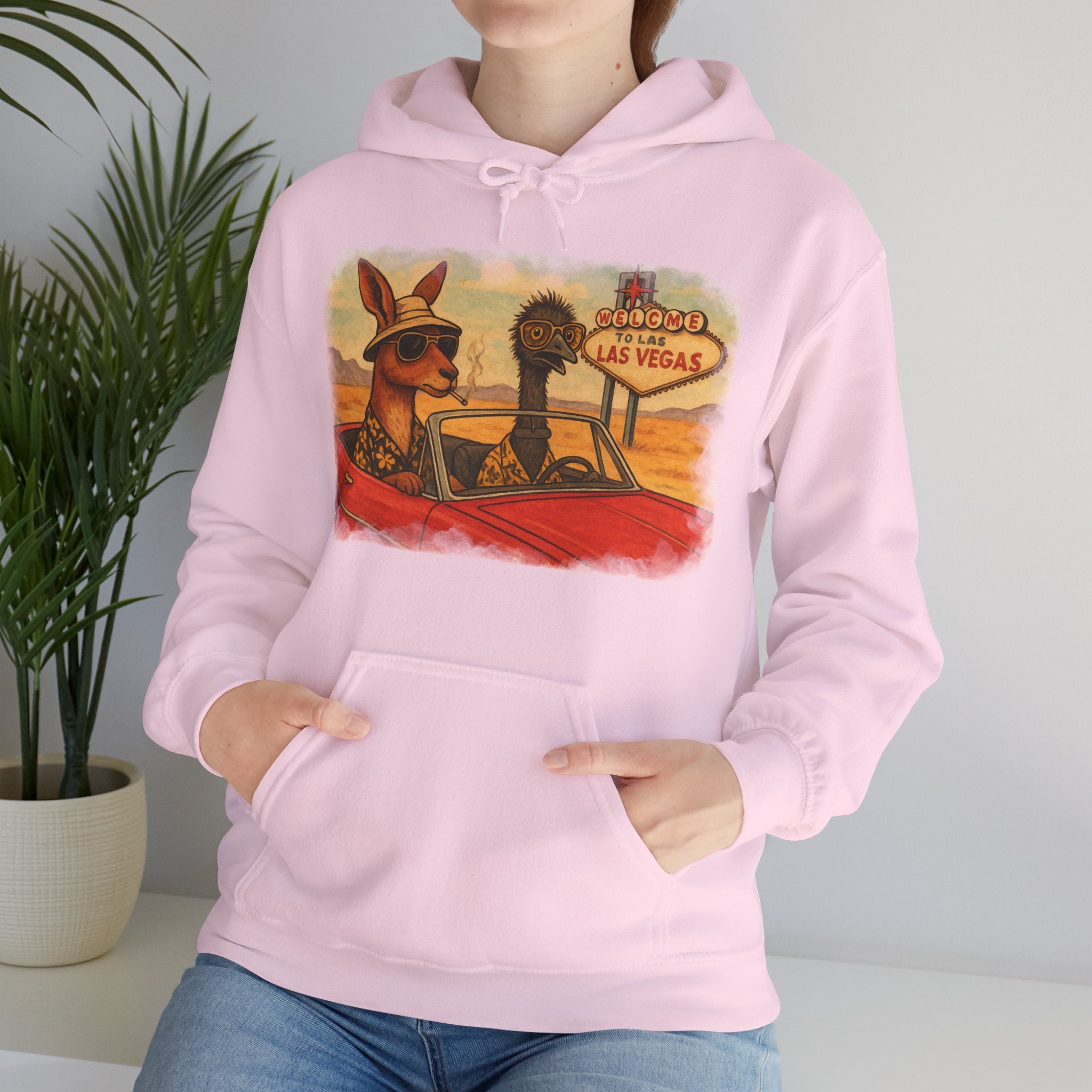Fear and Loathing With Aussie Animals Hoodie
