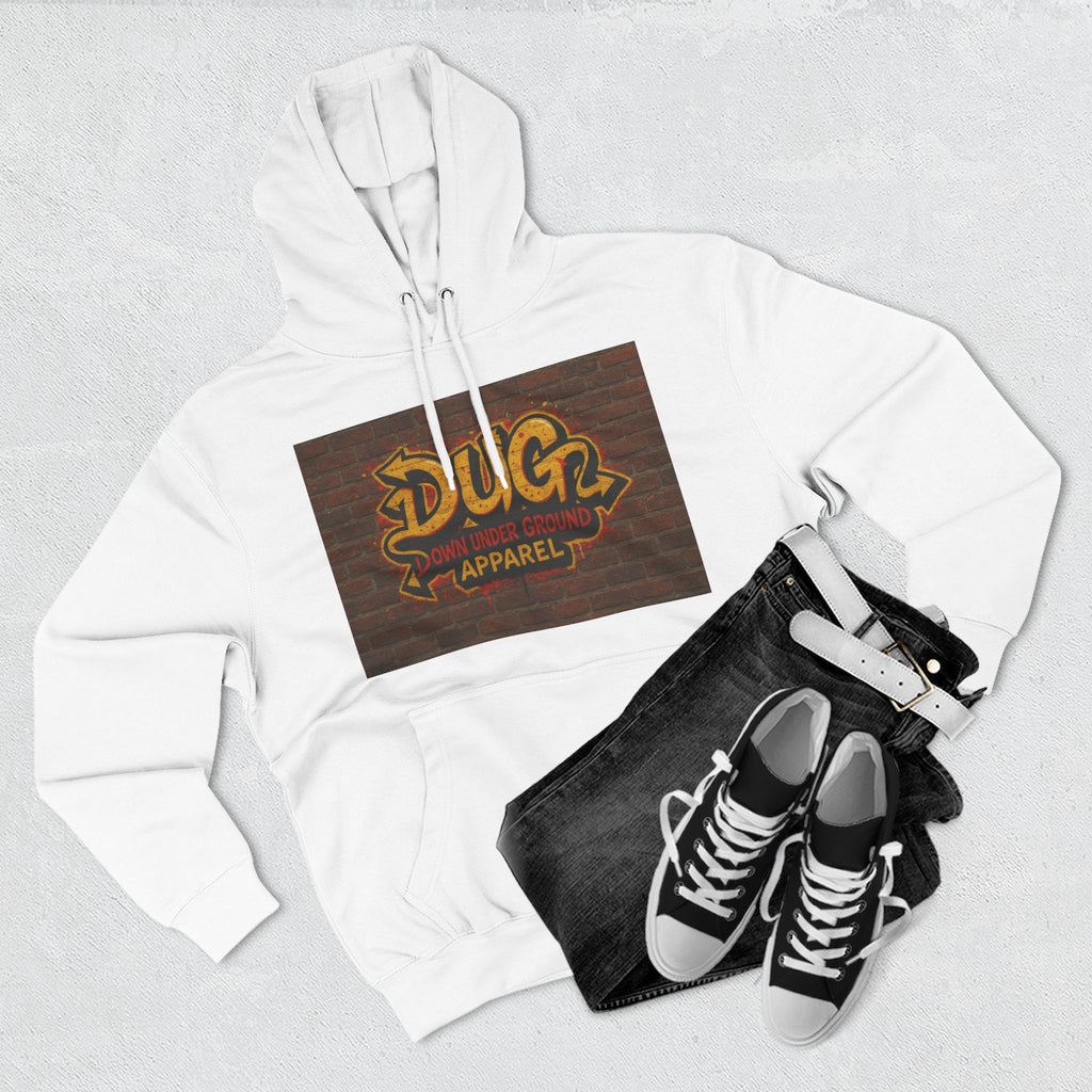 Down Under Ground Graffiti Hip Hop Hoodie