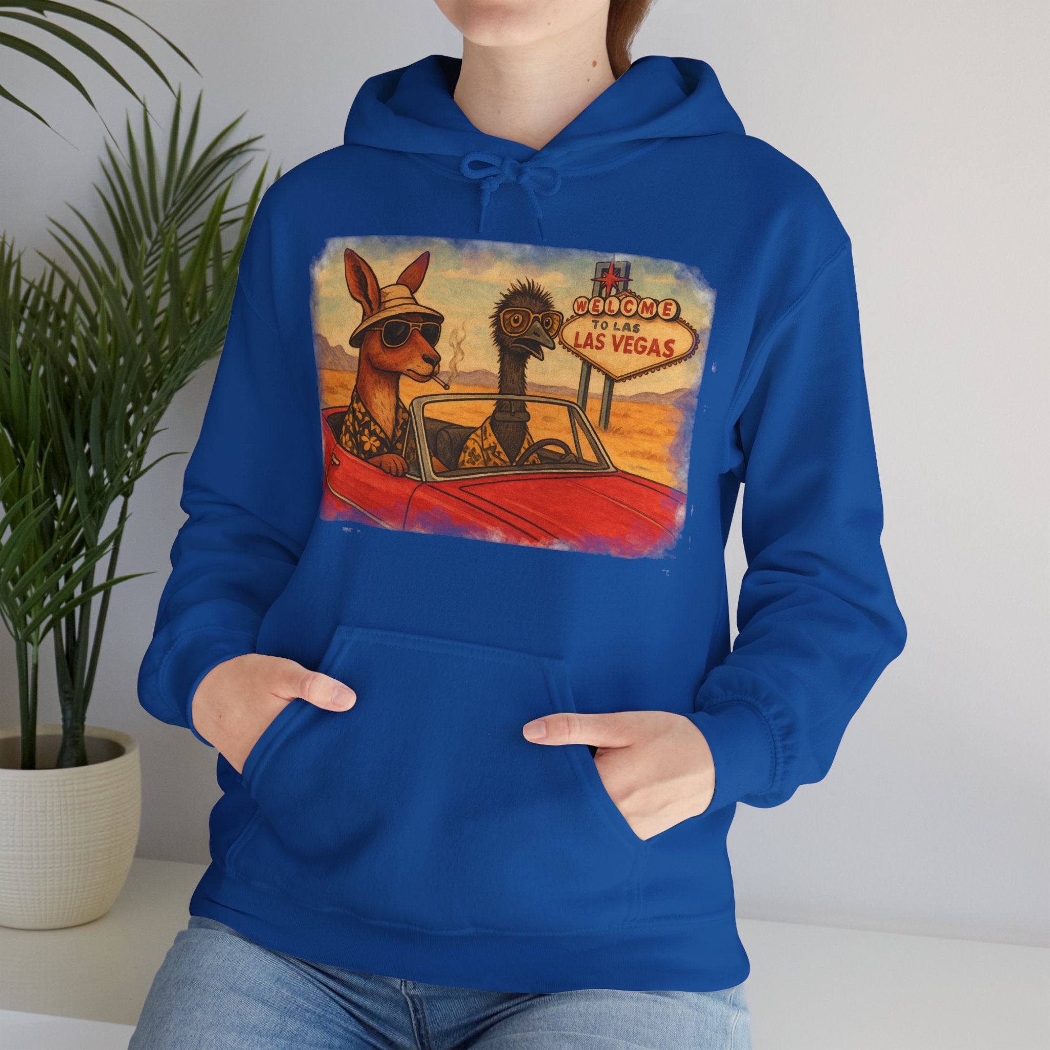 Fear and Loathing With Aussie Animals Hoodie