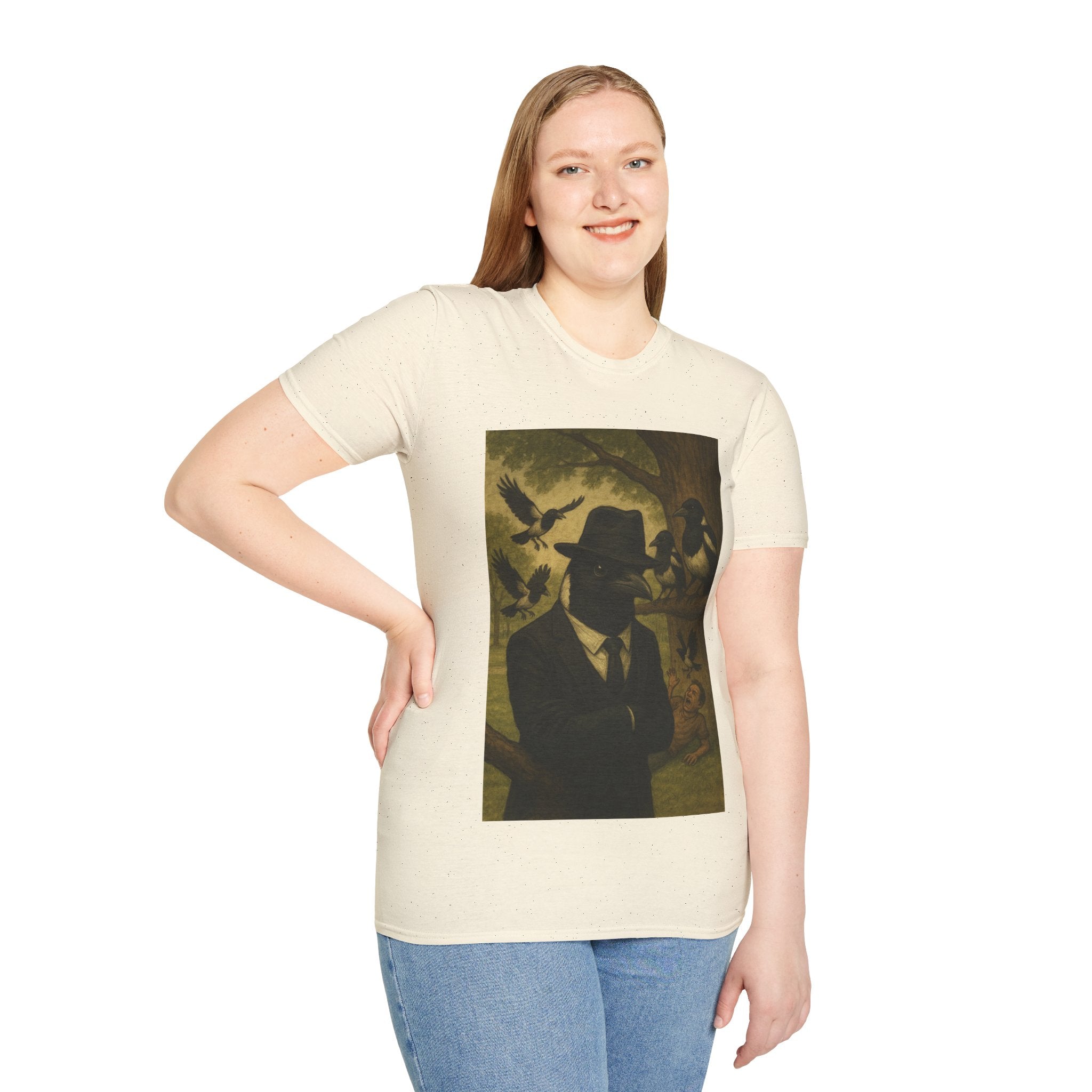 Mafia Magpie T‑Shirt — 'Swooping Season'