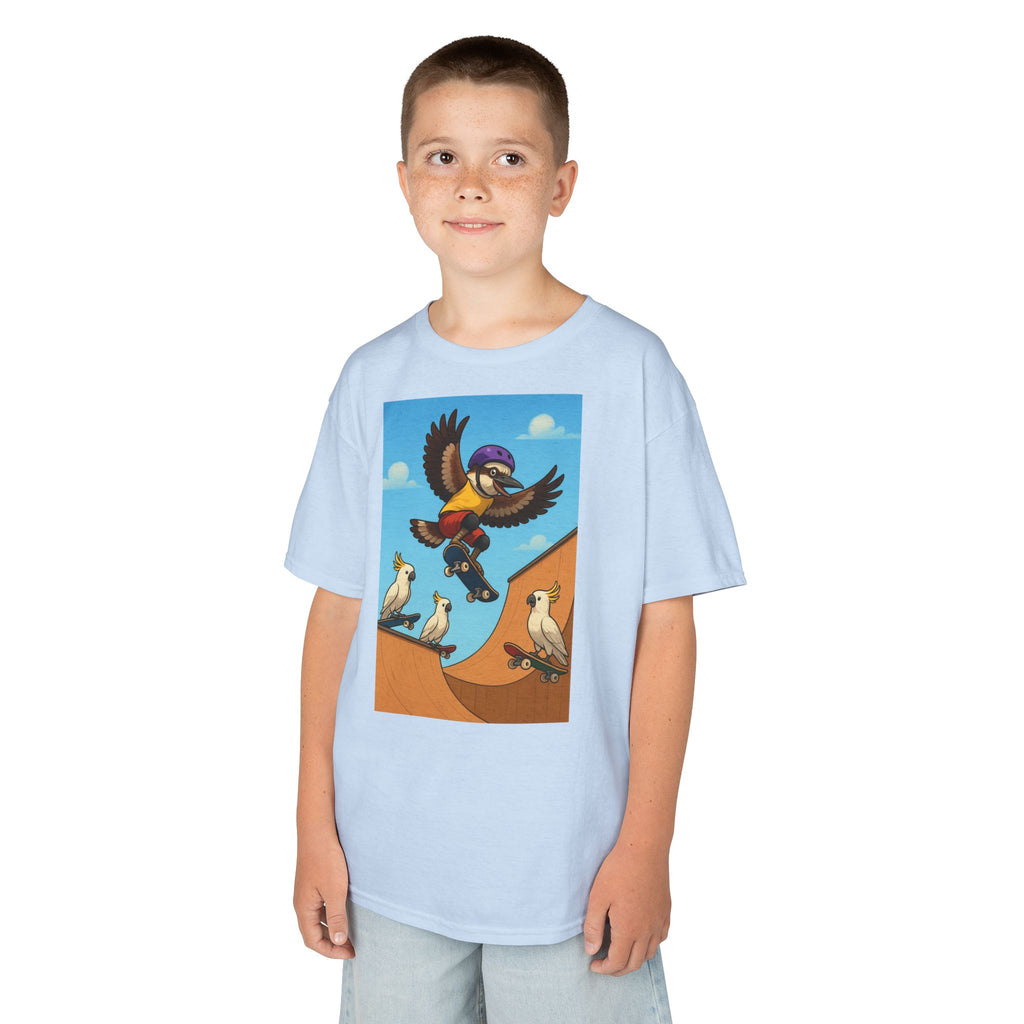 'Skating Kooka' - Kids T-shirt