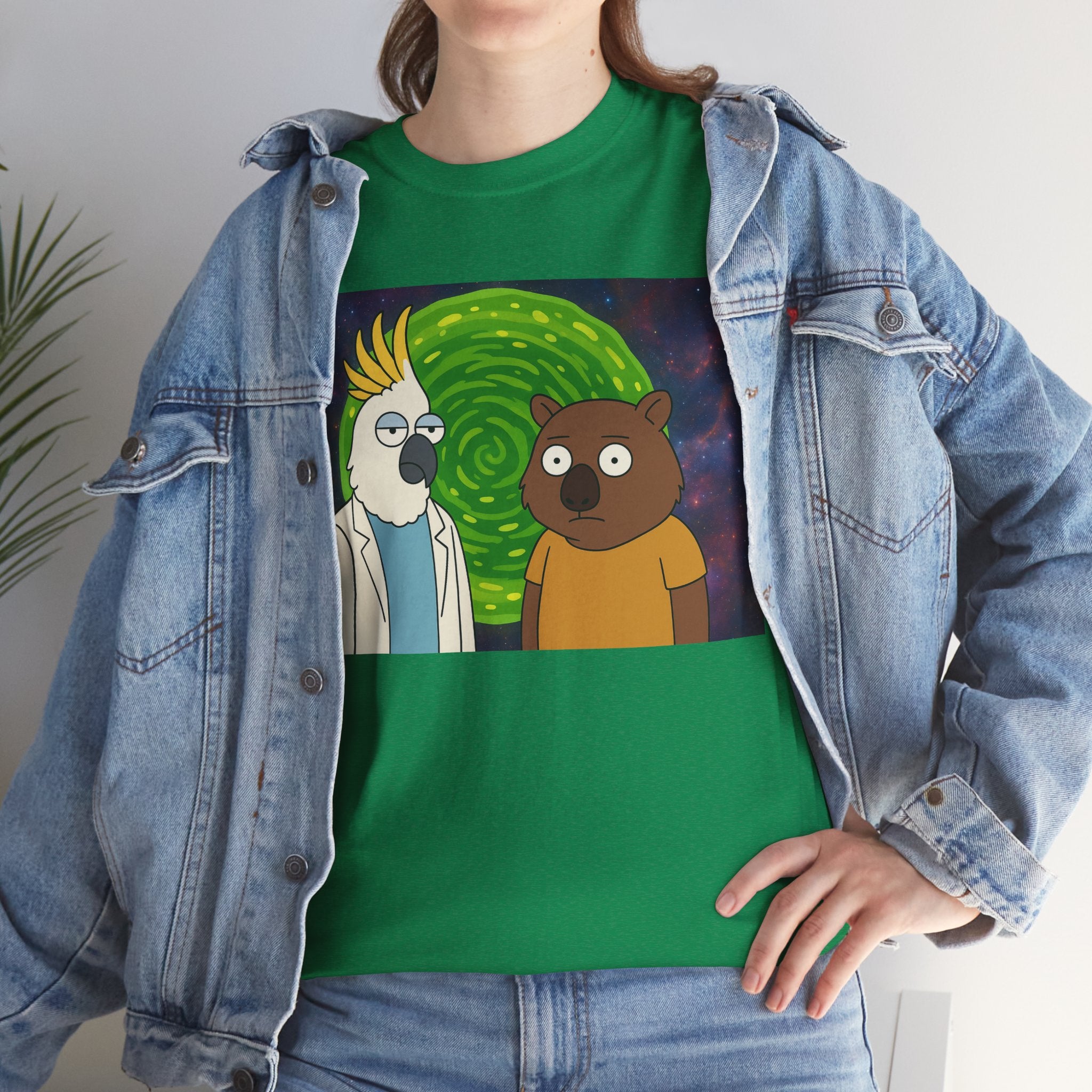 Interdimensional Cockatoo & Wombat T-shirt