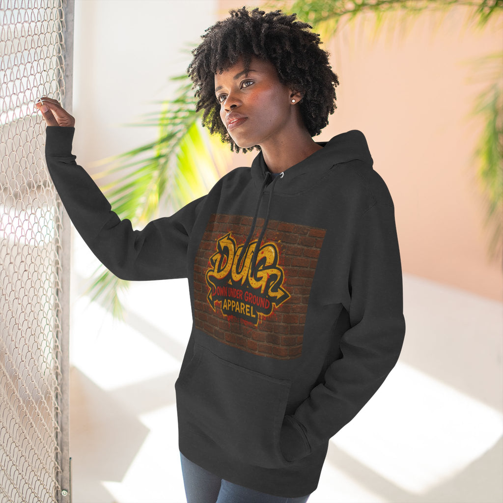 Down Under Ground Graffiti Hip Hop Hoodie