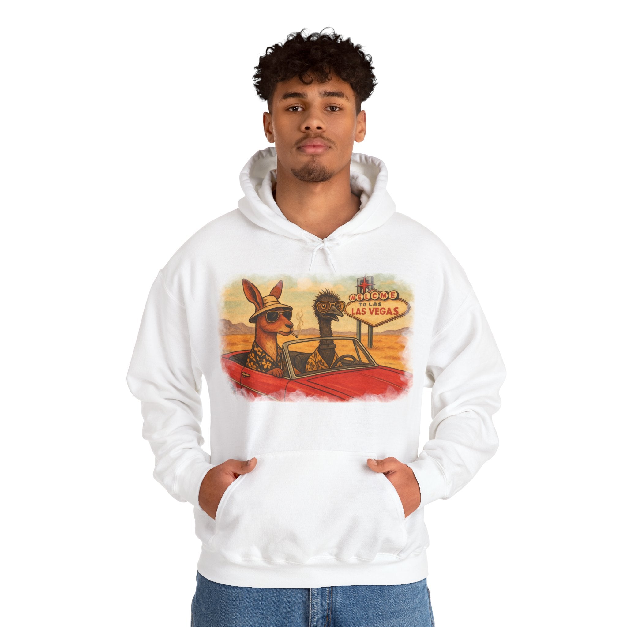Fear and Loathing With Aussie Animals Hoodie