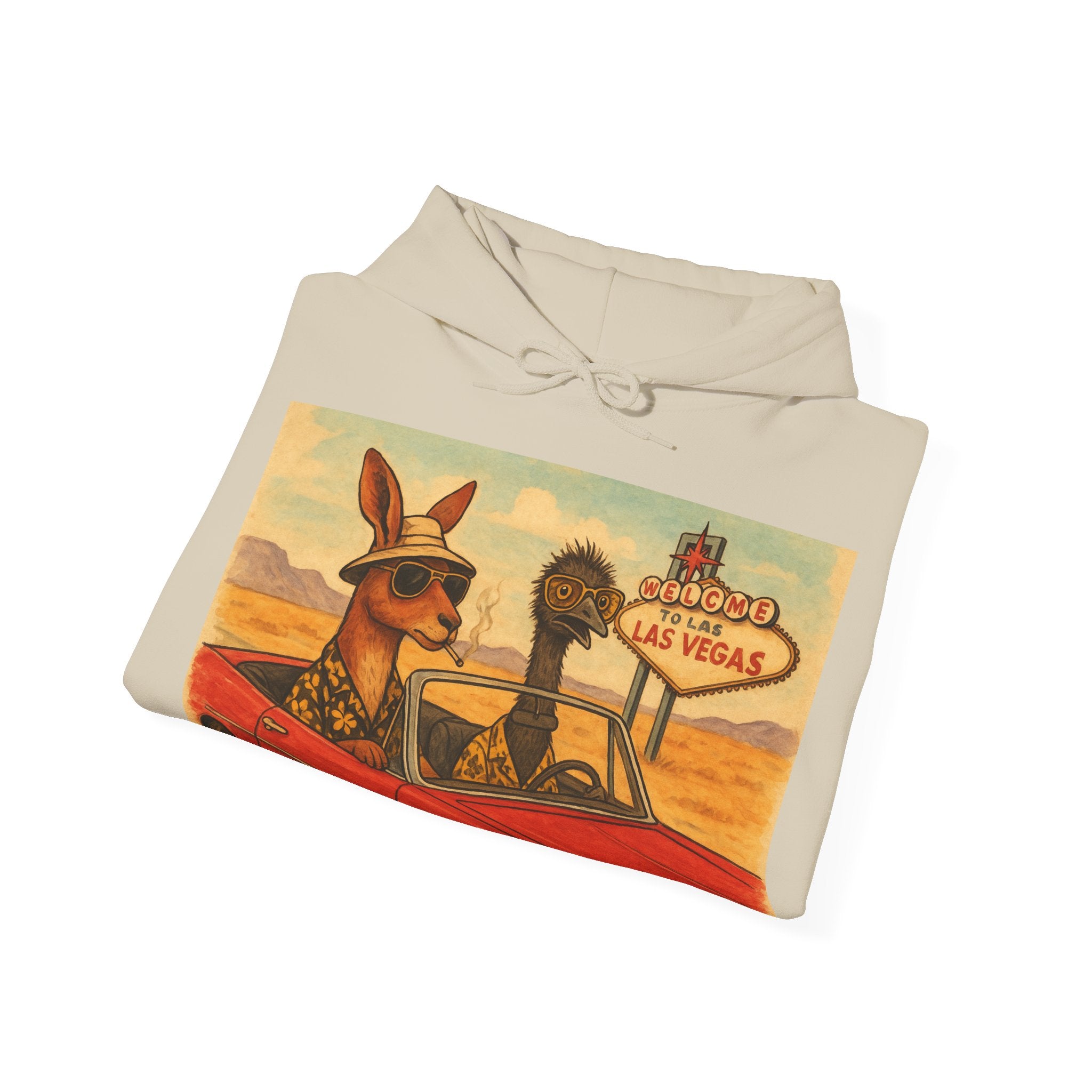 Fear and Loathing With Aussie Animals Hoodie