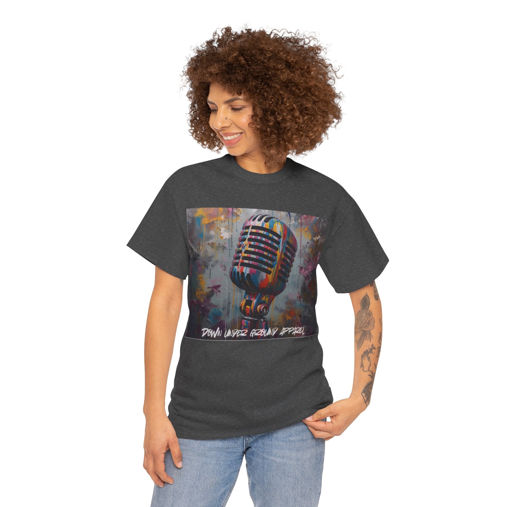 Colourful Graffiti Mic T-Shirt