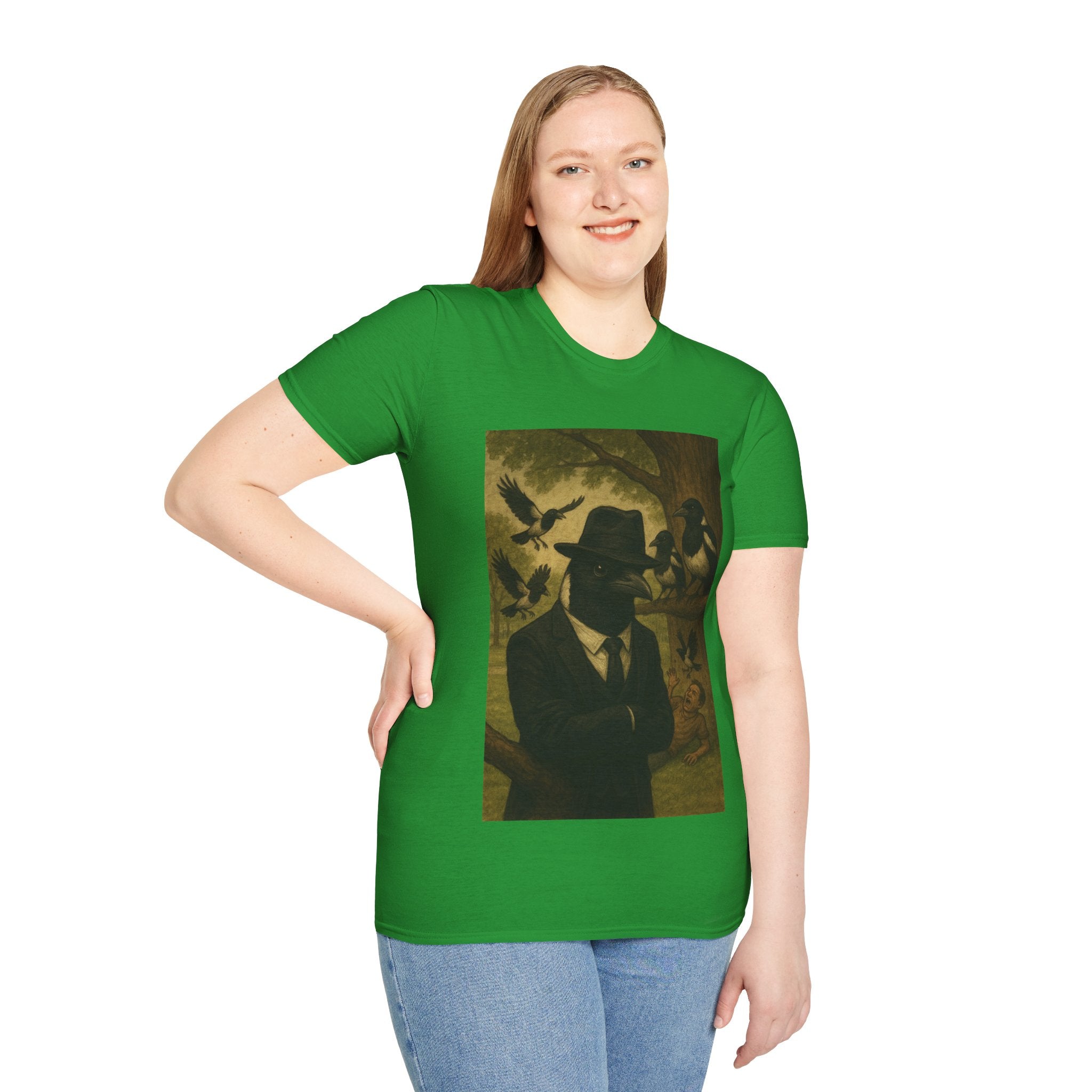 Mafia Magpie T‑Shirt — 'Swooping Season'