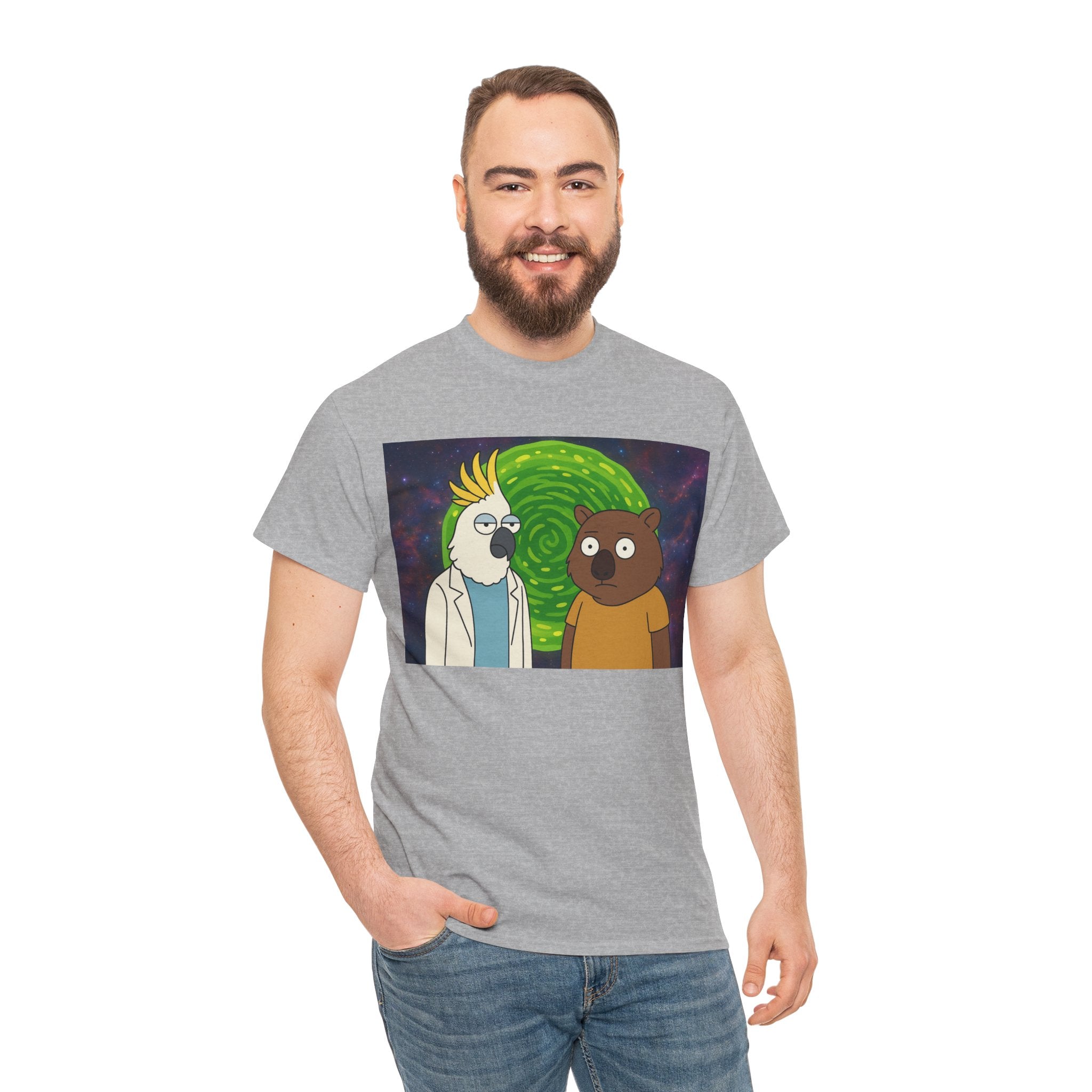 Interdimensional Cockatoo & Wombat T-shirt