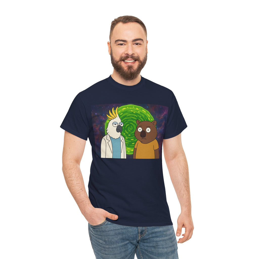 Interdimensional Cockatoo & Wombat T-shirt