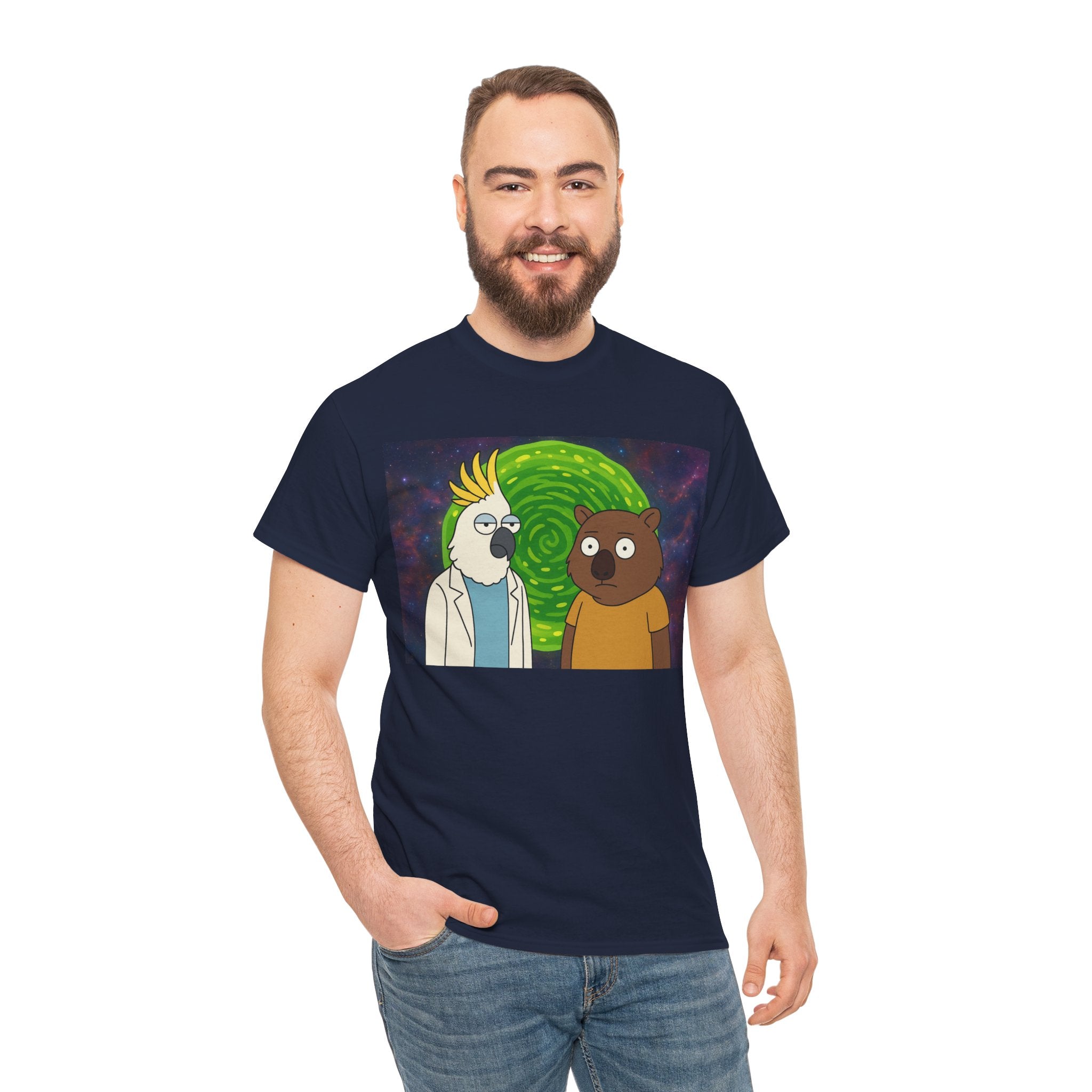 Interdimensional Cockatoo & Wombat T-shirt