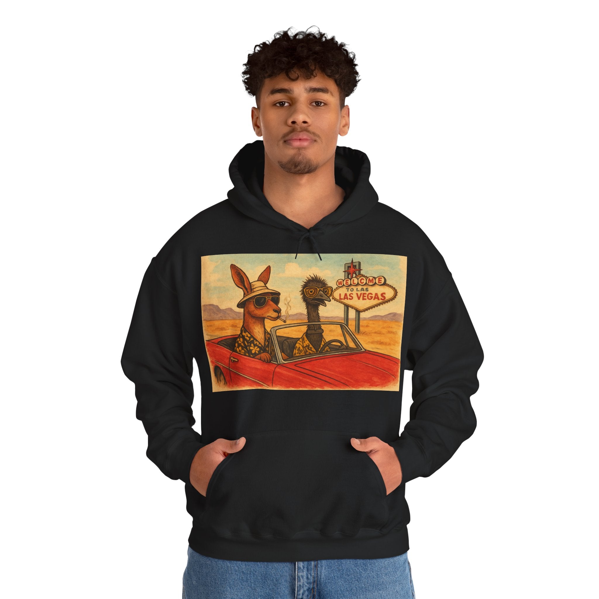 Fear and Loathing With Aussie Animals Hoodie