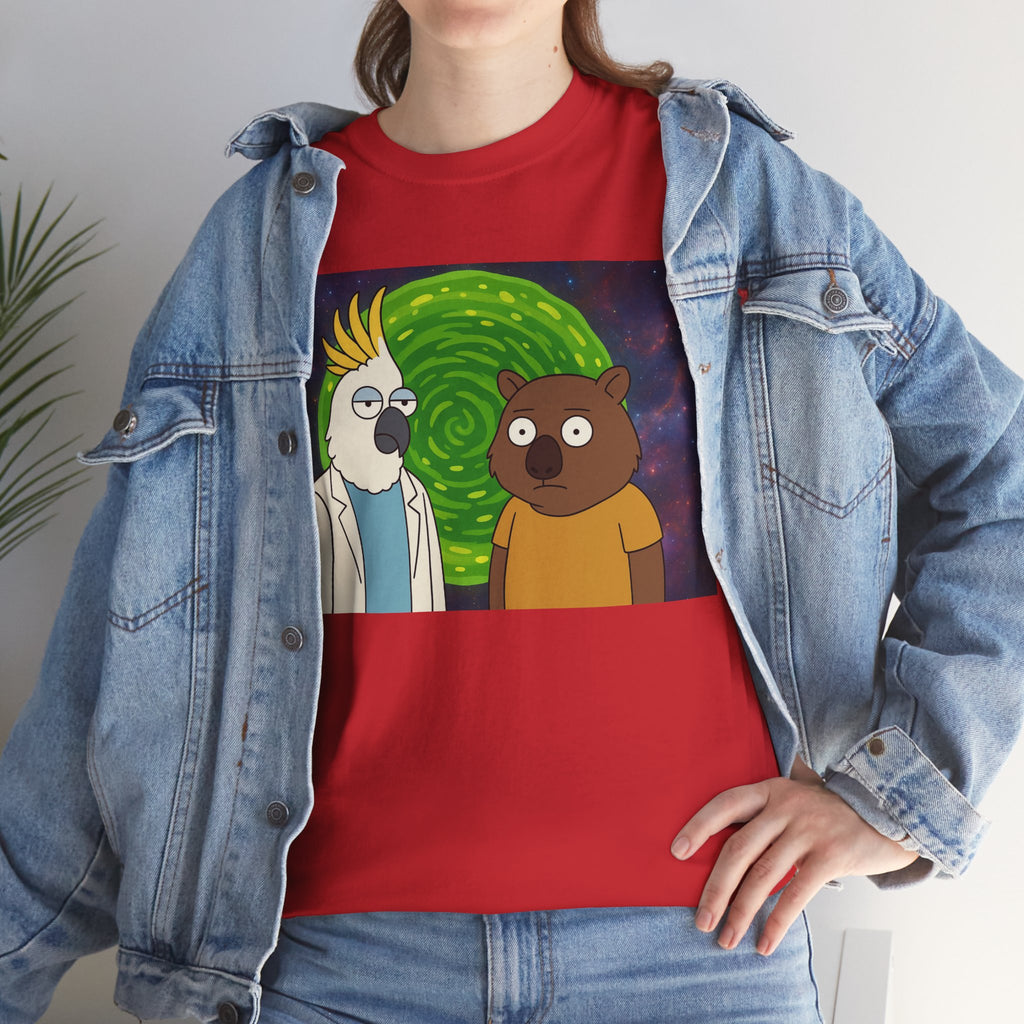 Interdimensional Cockatoo & Wombat T-shirt