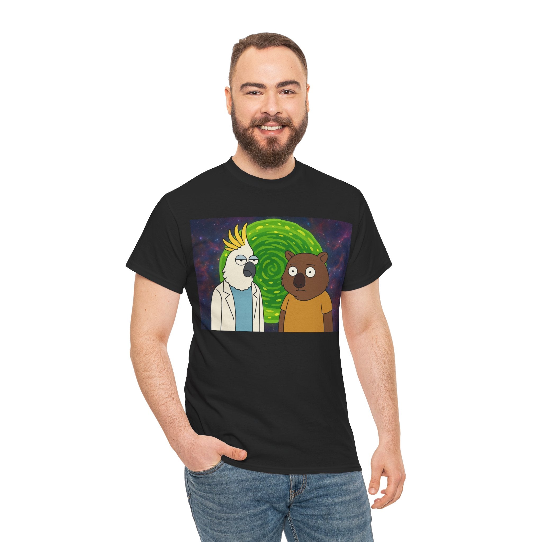 Interdimensional Cockatoo & Wombat T-shirt
