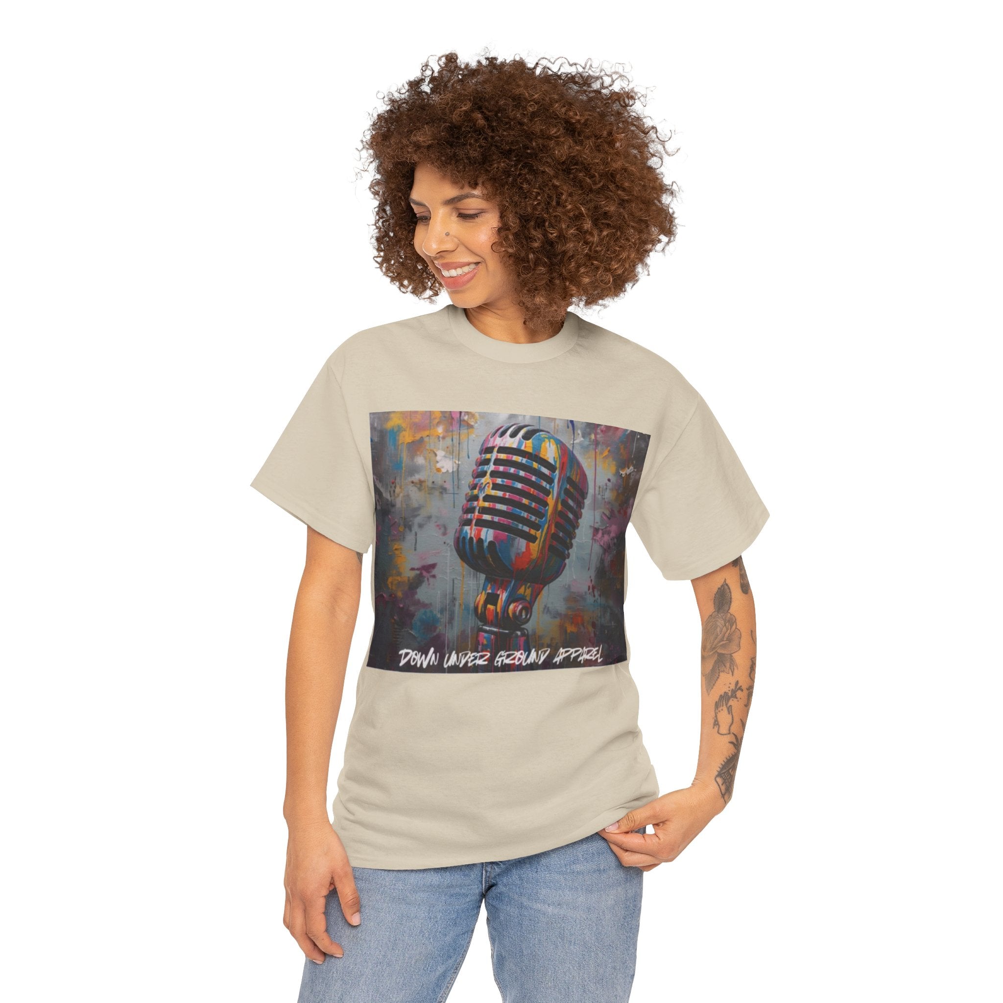 Colourful Graffiti Mic T-Shirt