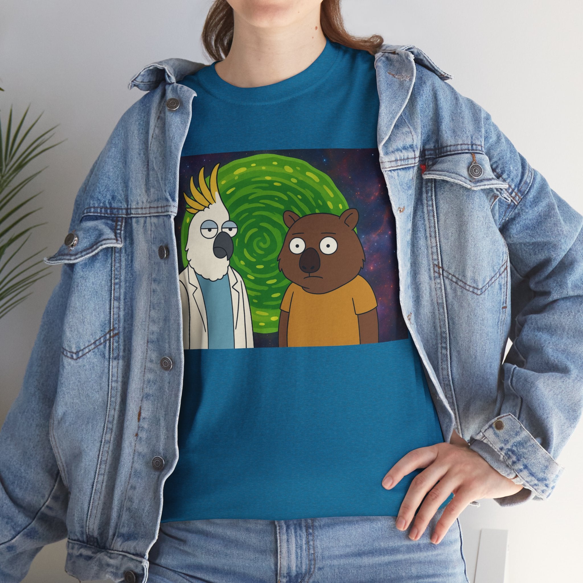 Interdimensional Cockatoo & Wombat T-shirt