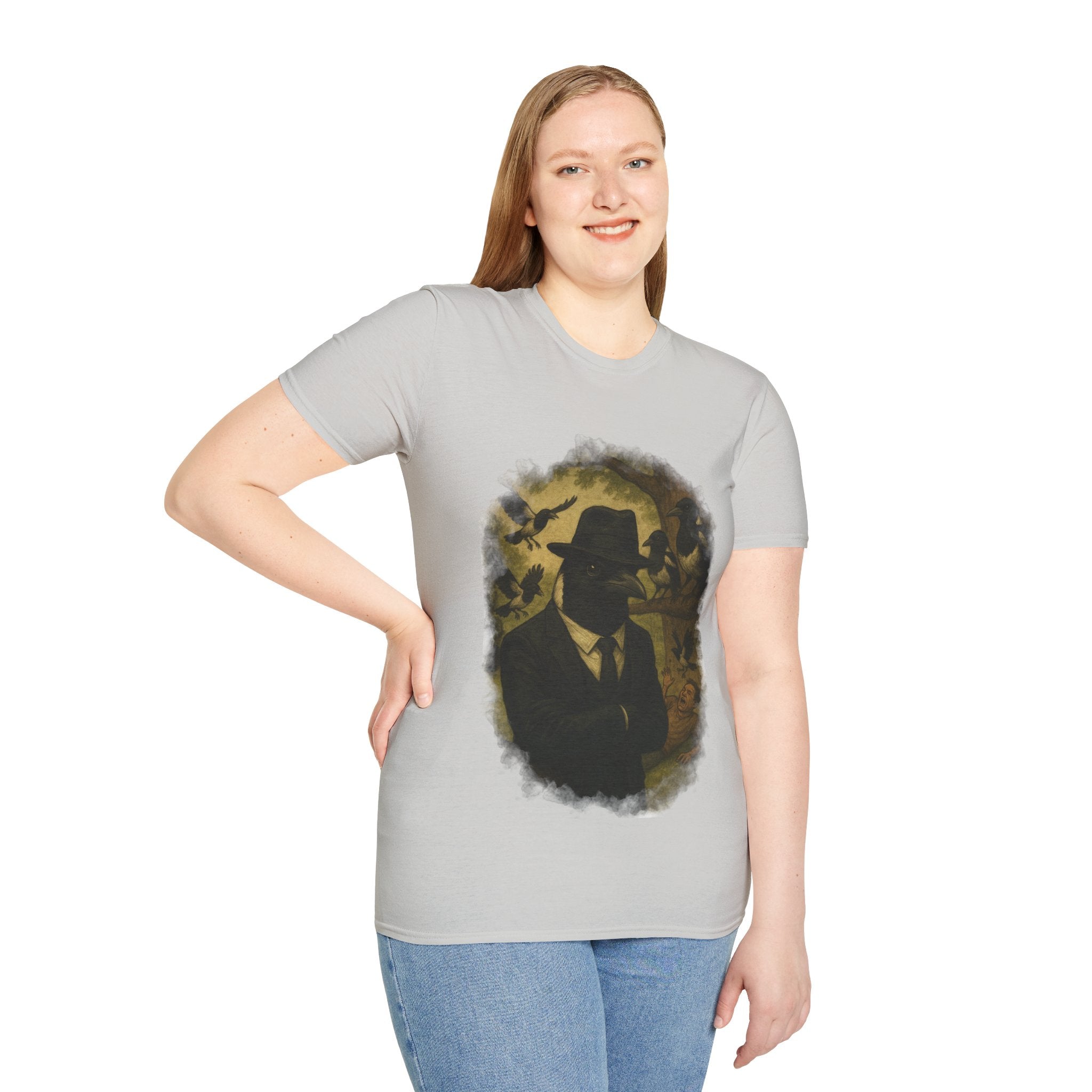 Mafia Magpie T‑Shirt — 'Swooping Season'