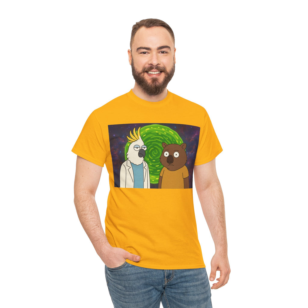 Interdimensional Cockatoo & Wombat T-shirt
