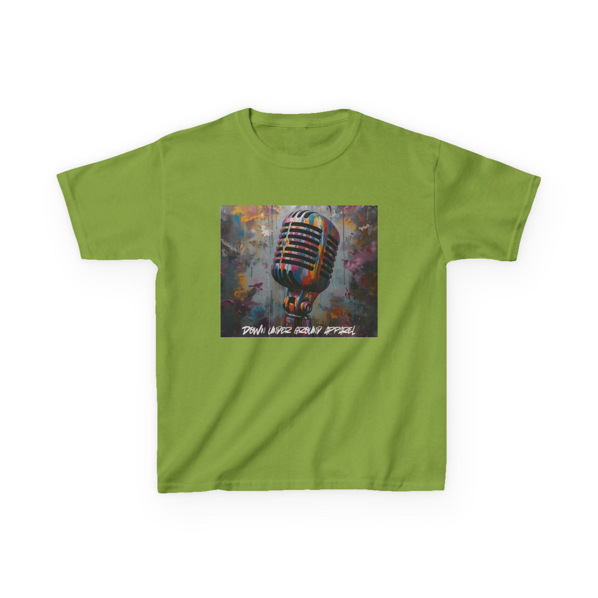 Colourful Microphone Kids T-shirt