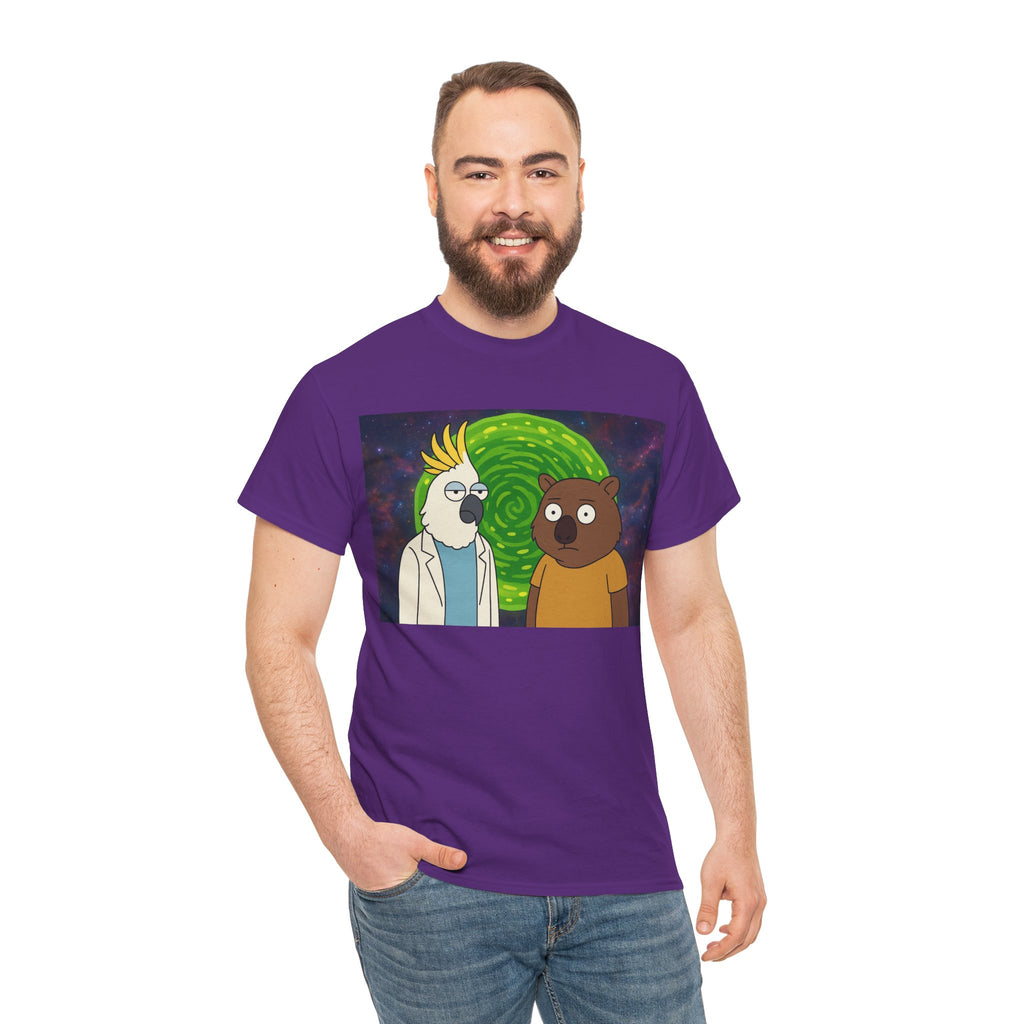 Interdimensional Cockatoo & Wombat T-shirt
