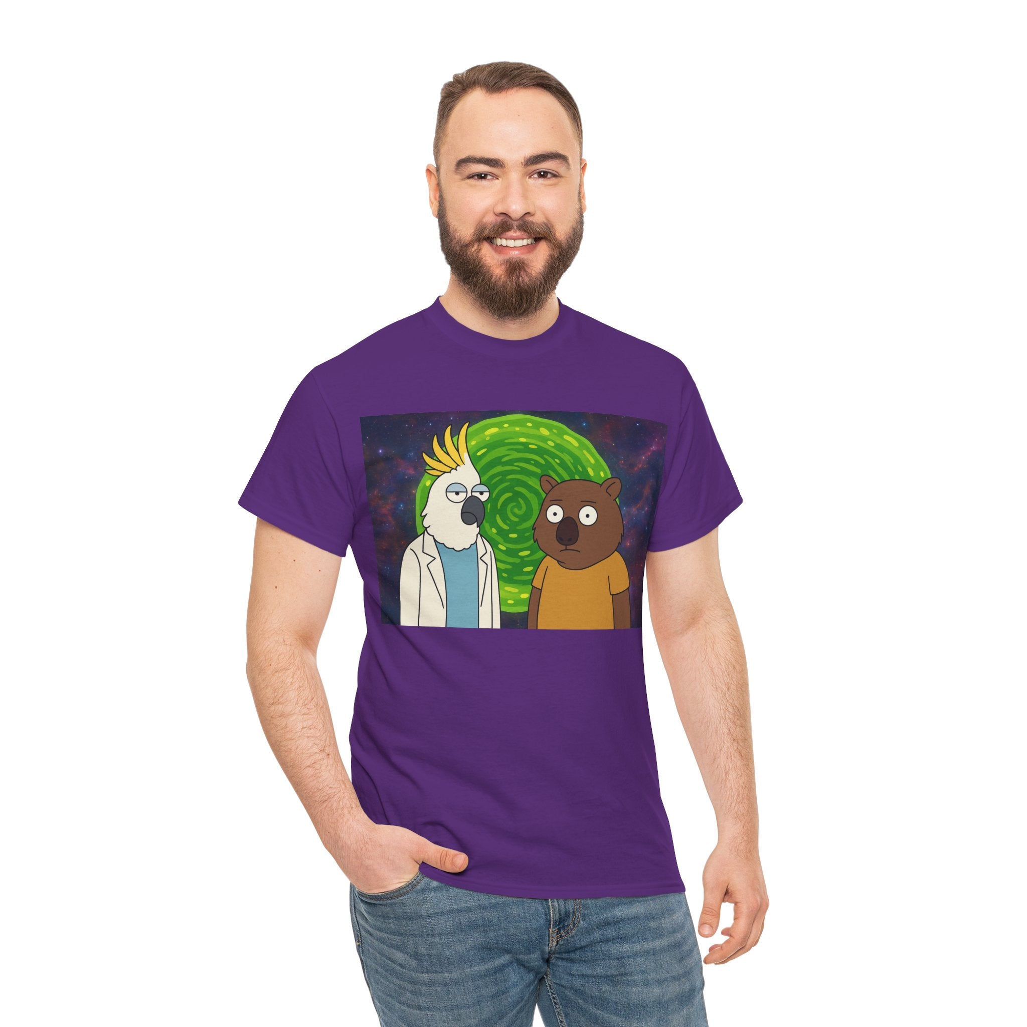 Interdimensional Cockatoo & Wombat T-shirt