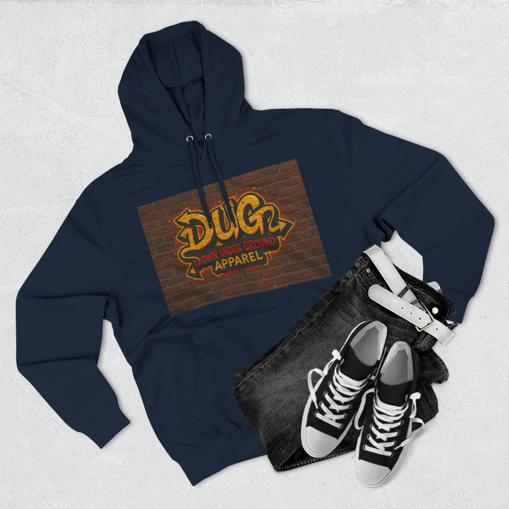 Down Under Ground Graffiti Hip Hop Hoodie