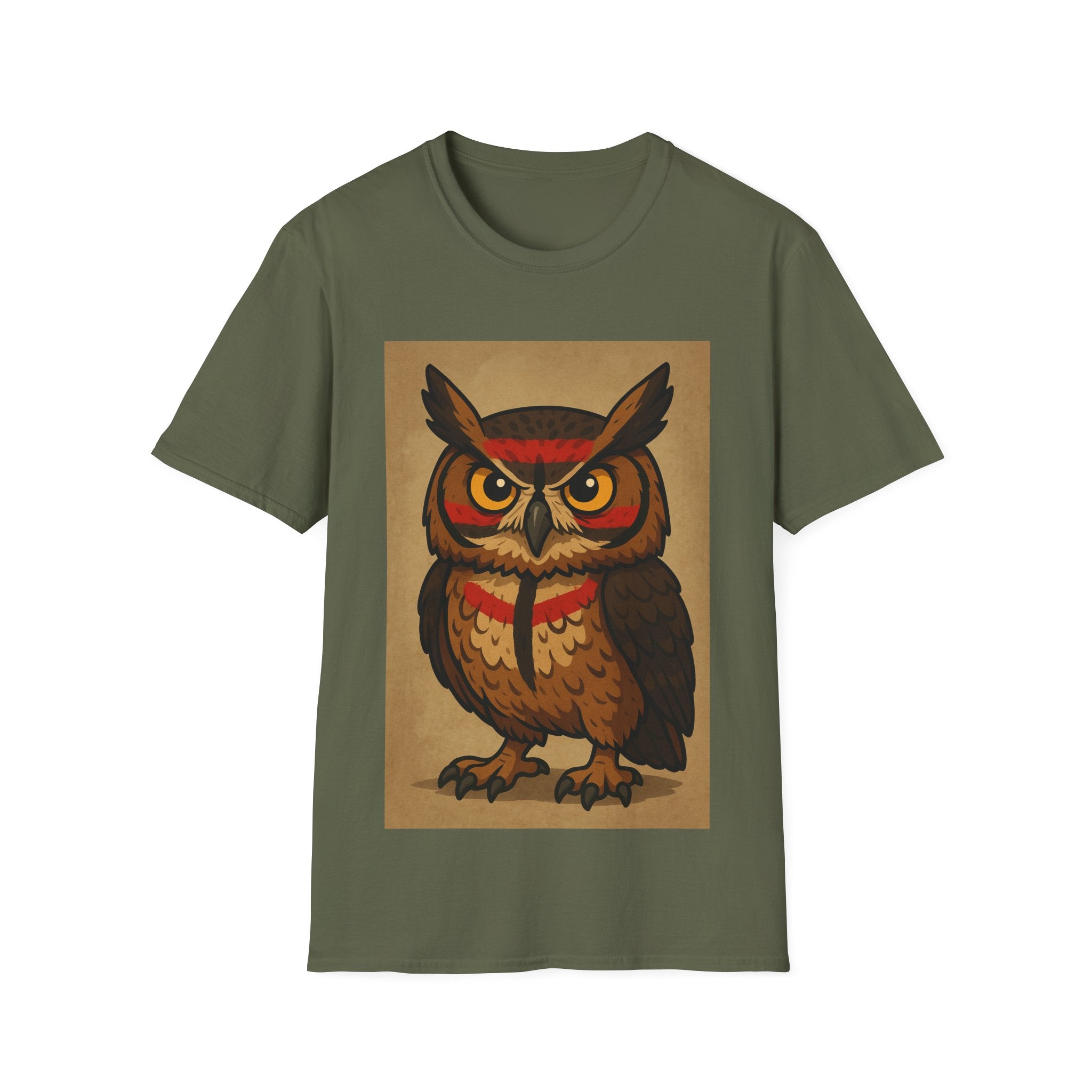 War Paint Owl T-Shirt