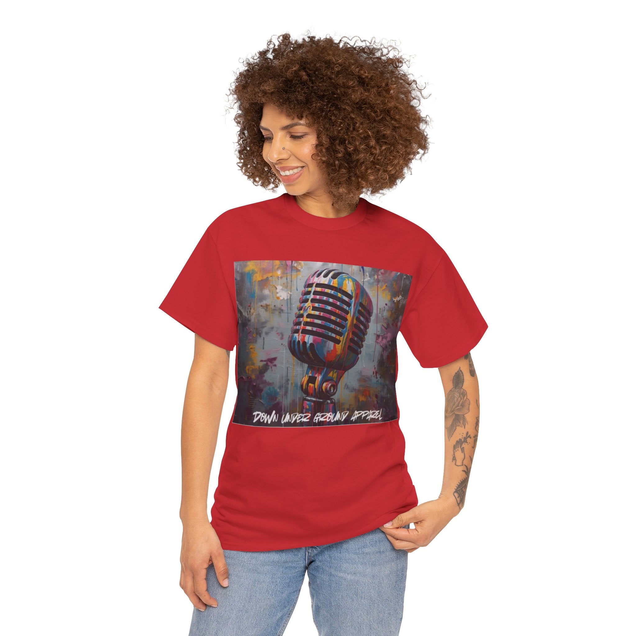 Colourful Graffiti Mic T-Shirt