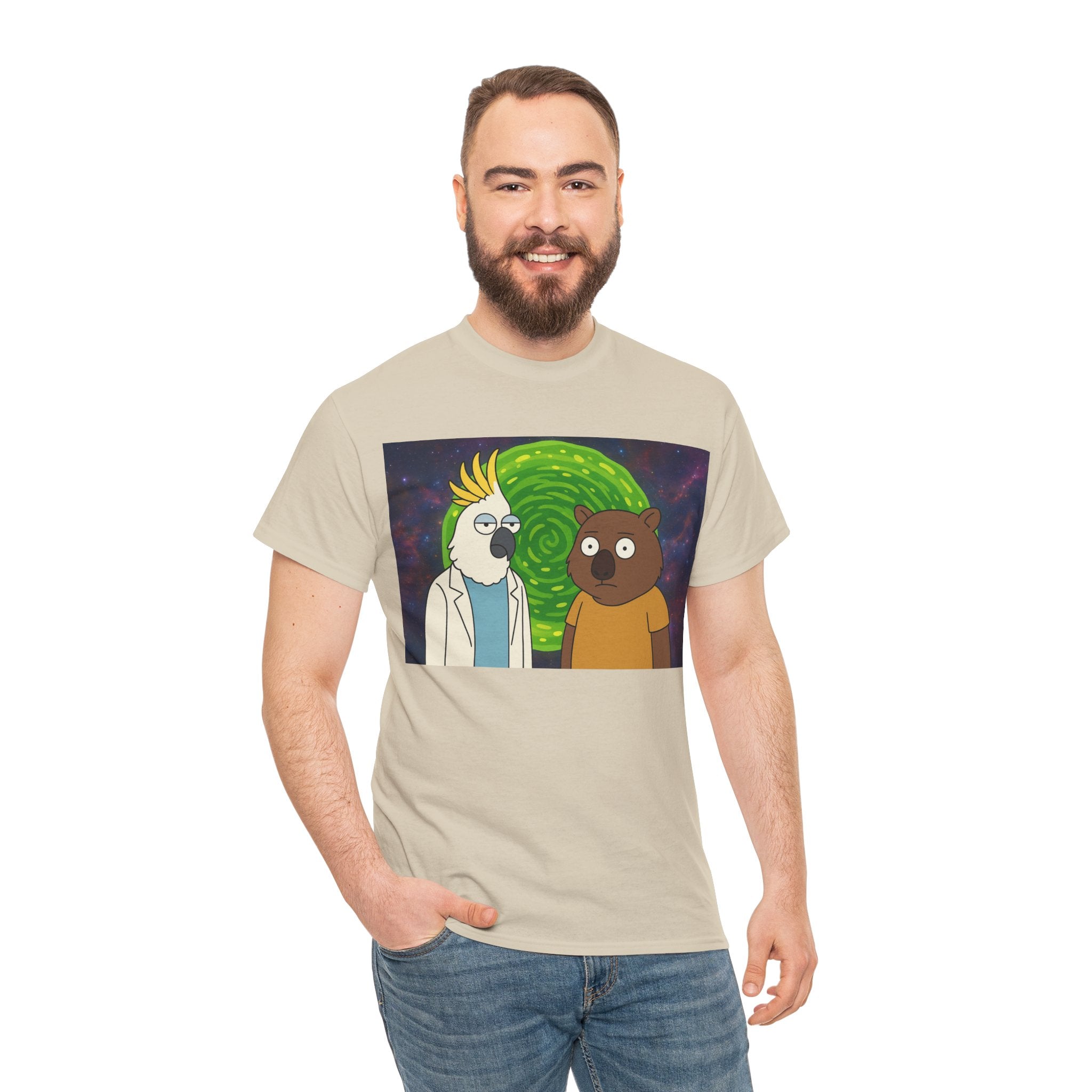 Interdimensional Cockatoo & Wombat T-shirt