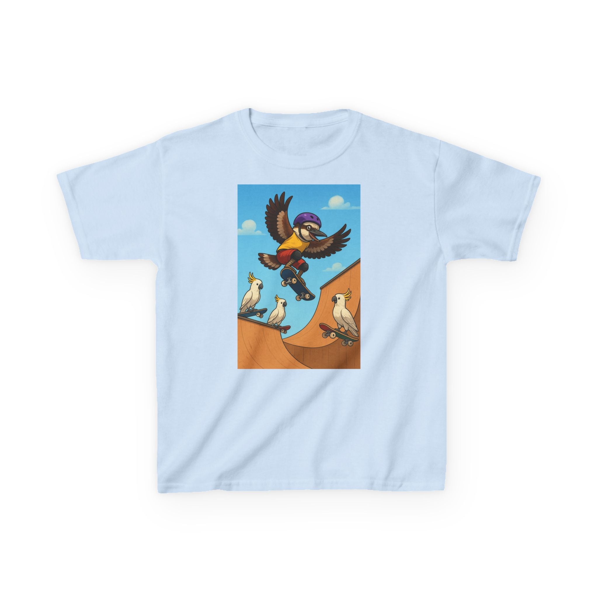 'Skating Kooka' - Kids T-shirt