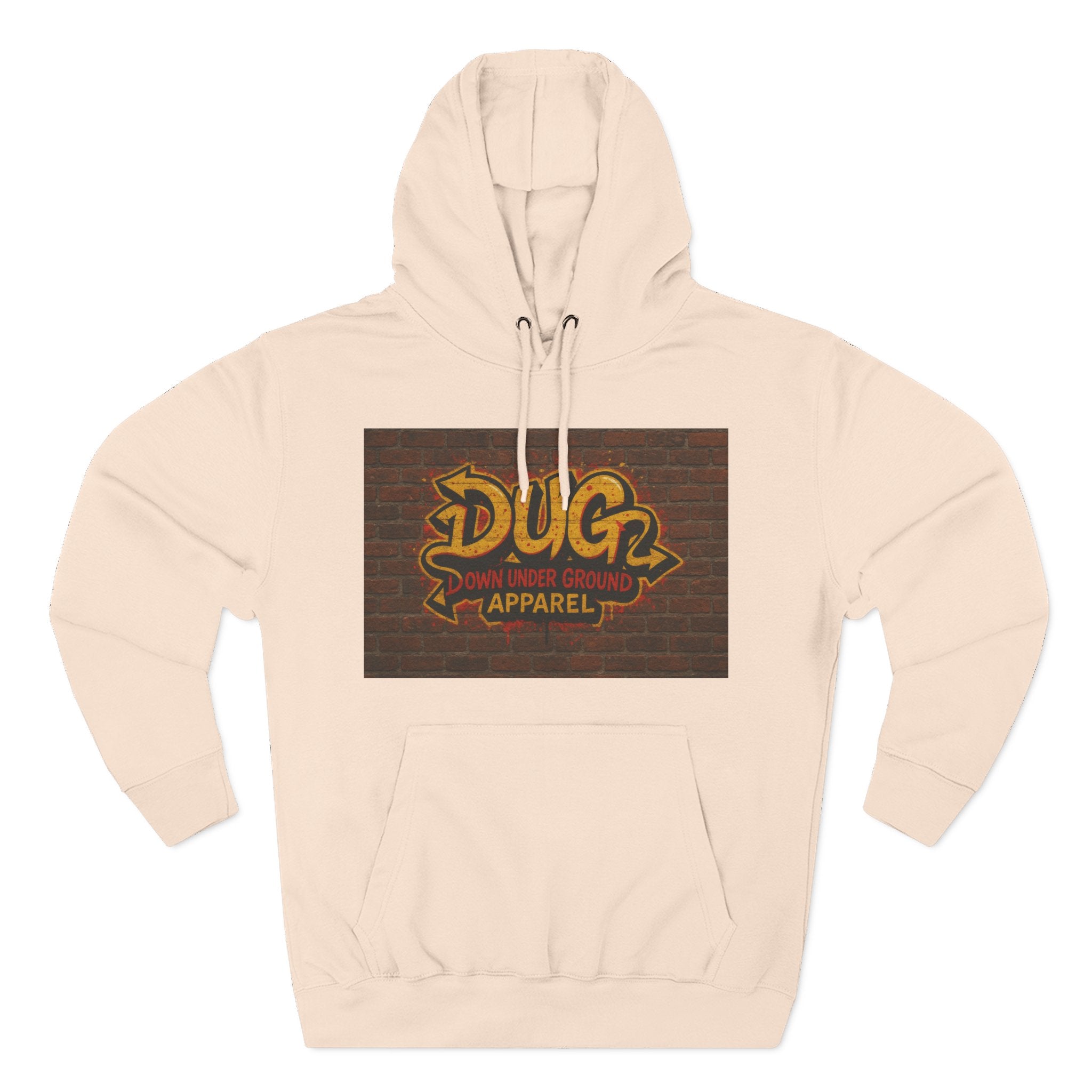 Down Under Ground Graffiti Hip Hop Hoodie