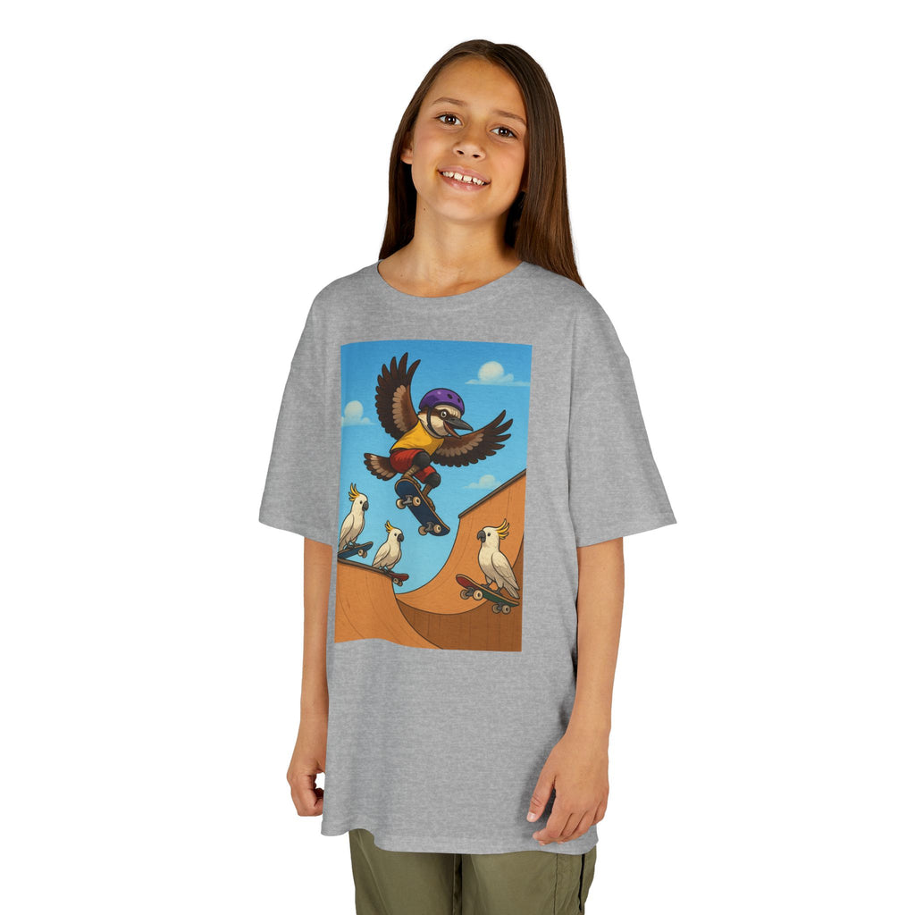 'Skating Kooka' - Kids T-shirt
