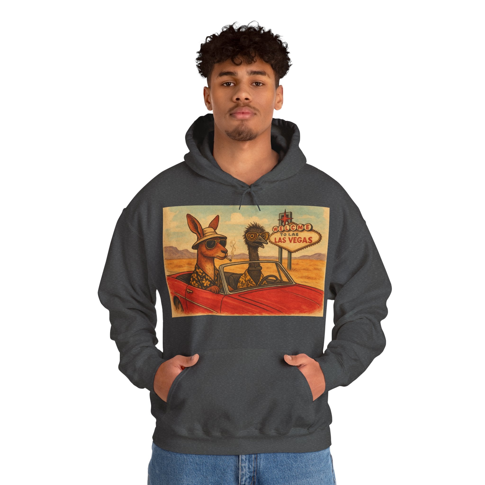 Fear and Loathing With Aussie Animals Hoodie